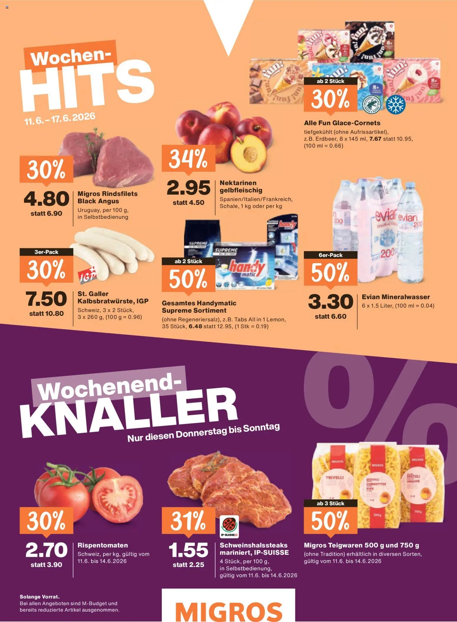 Migros aktionen Magazin
