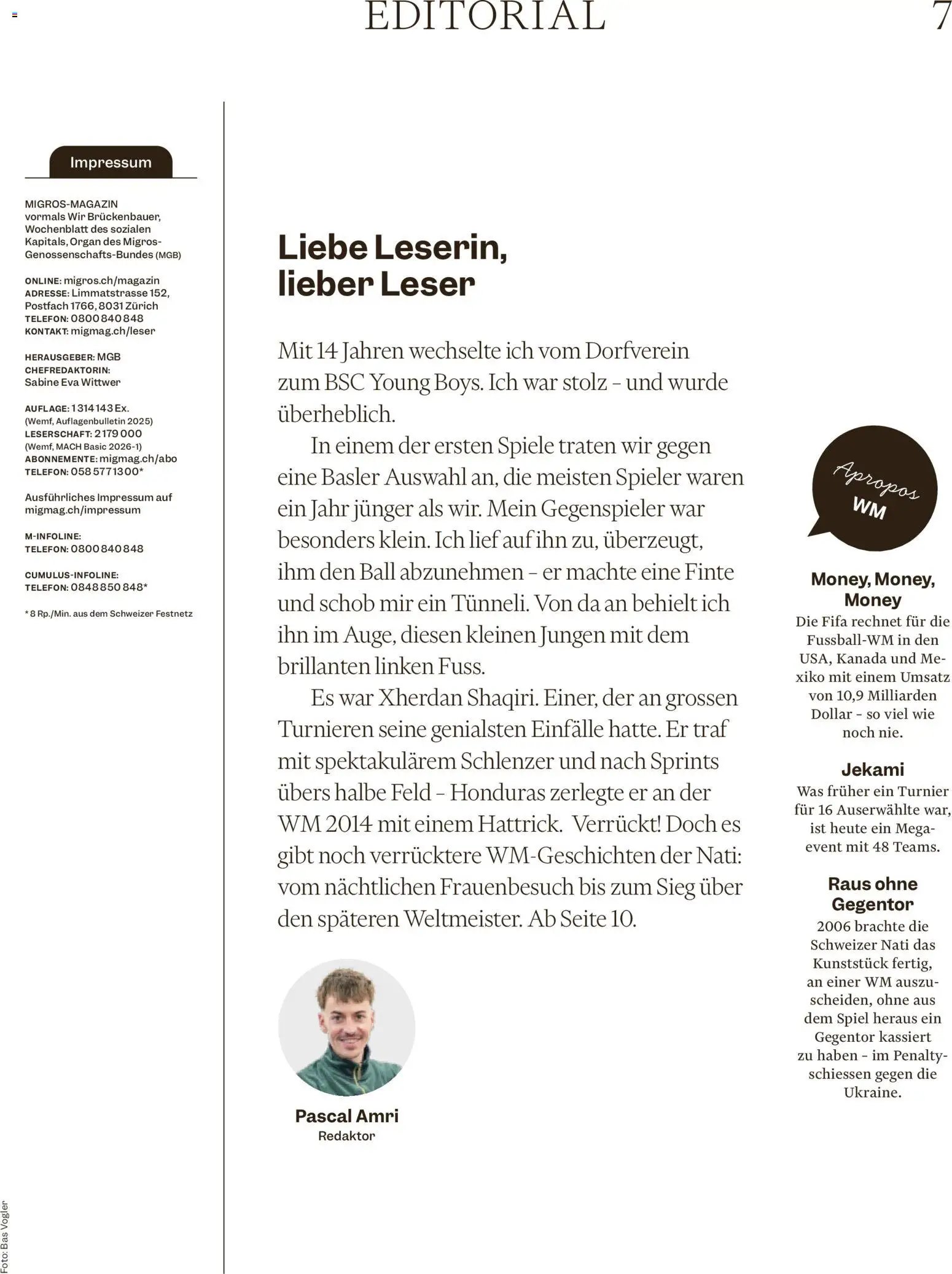 Migros aktionen Magazin