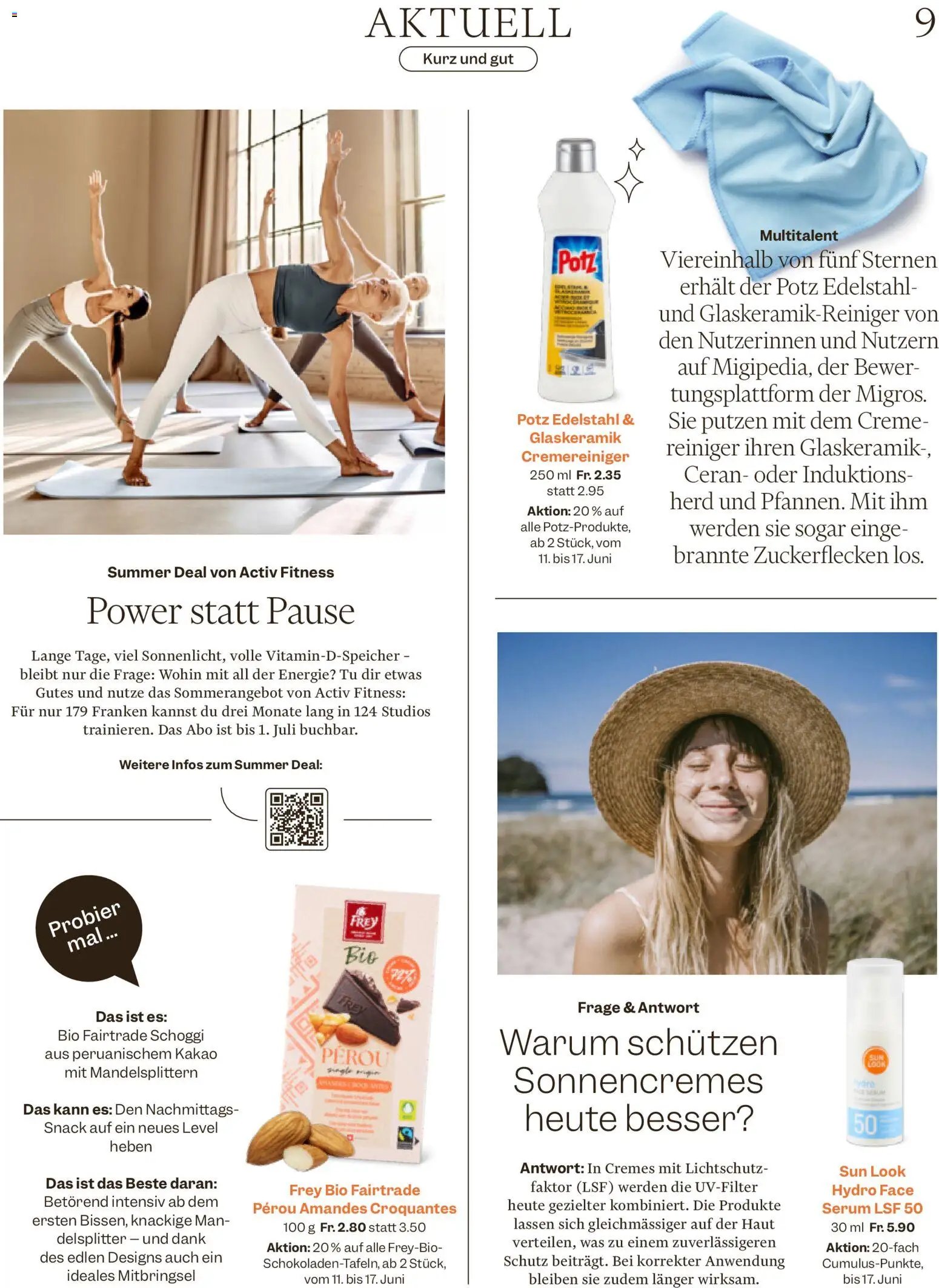 Migros aktionen Magazin