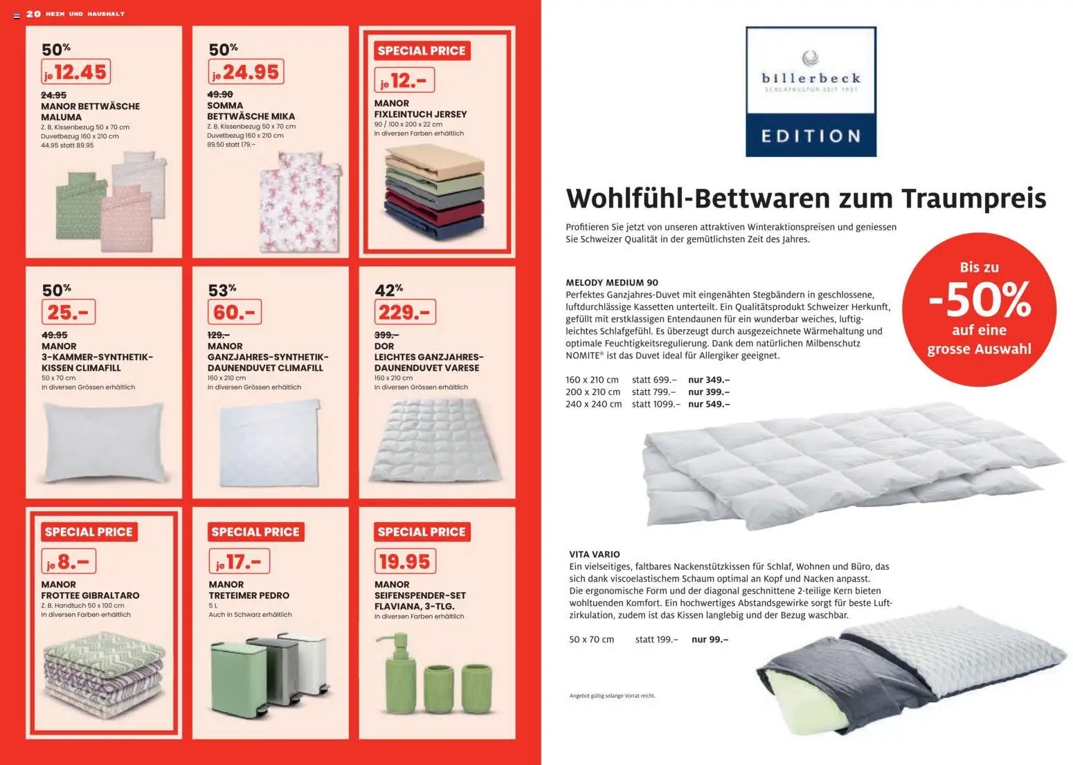 Manor Aktionen Sale (2025-12-25 - 2026-01-25)