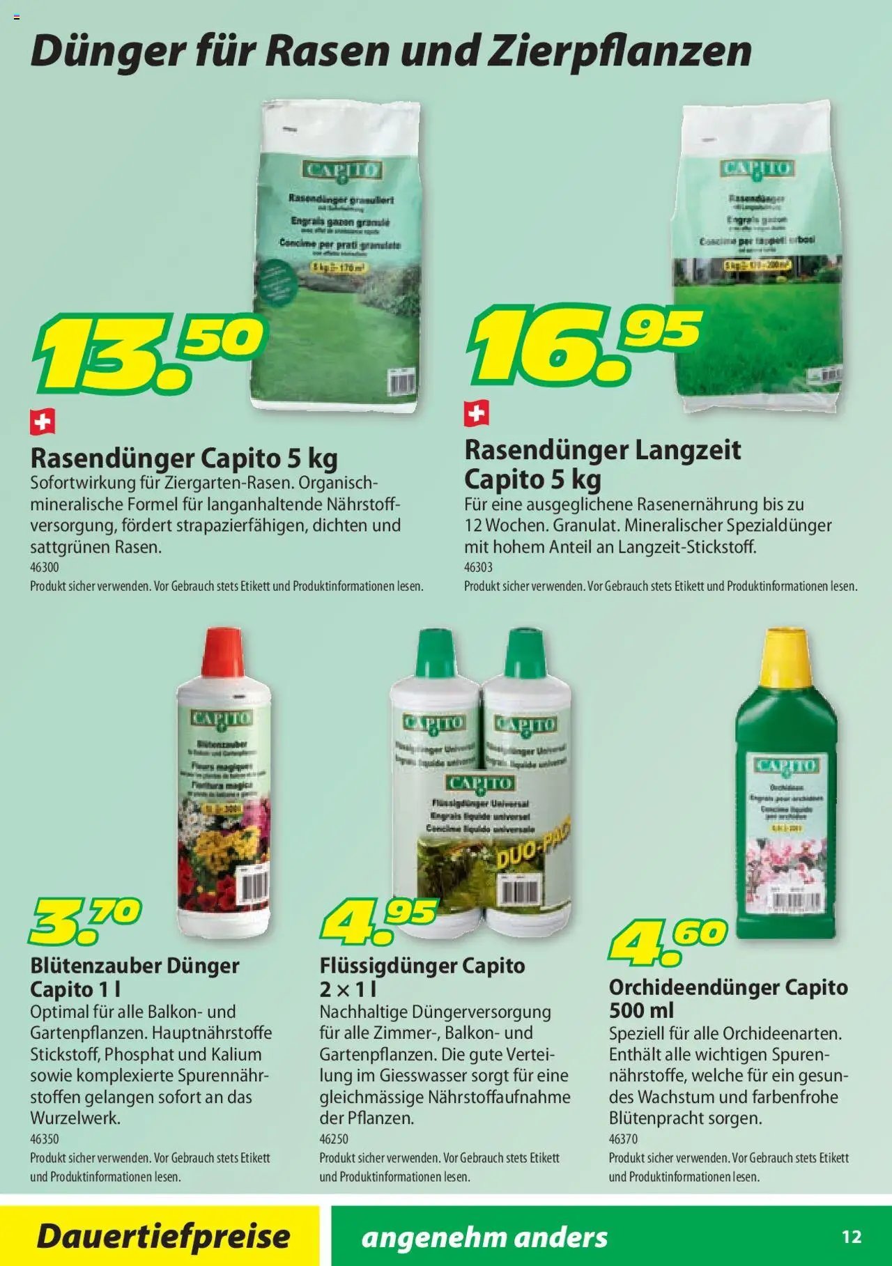 Landi Aktionen Pflanzenschutz und Dünger (2025-02-04 - 2025-12-31) | 12