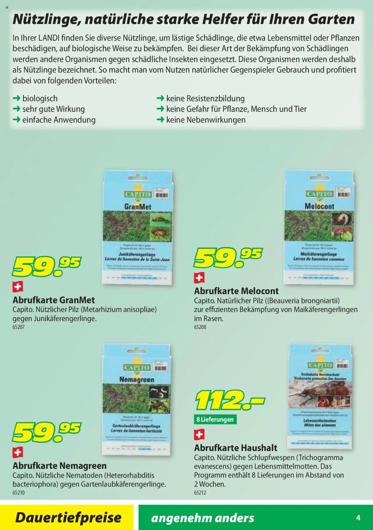 Landi Aktionen Pflanzenschutz und Dünger (2025-02-04 - 2025-12-31) | 4