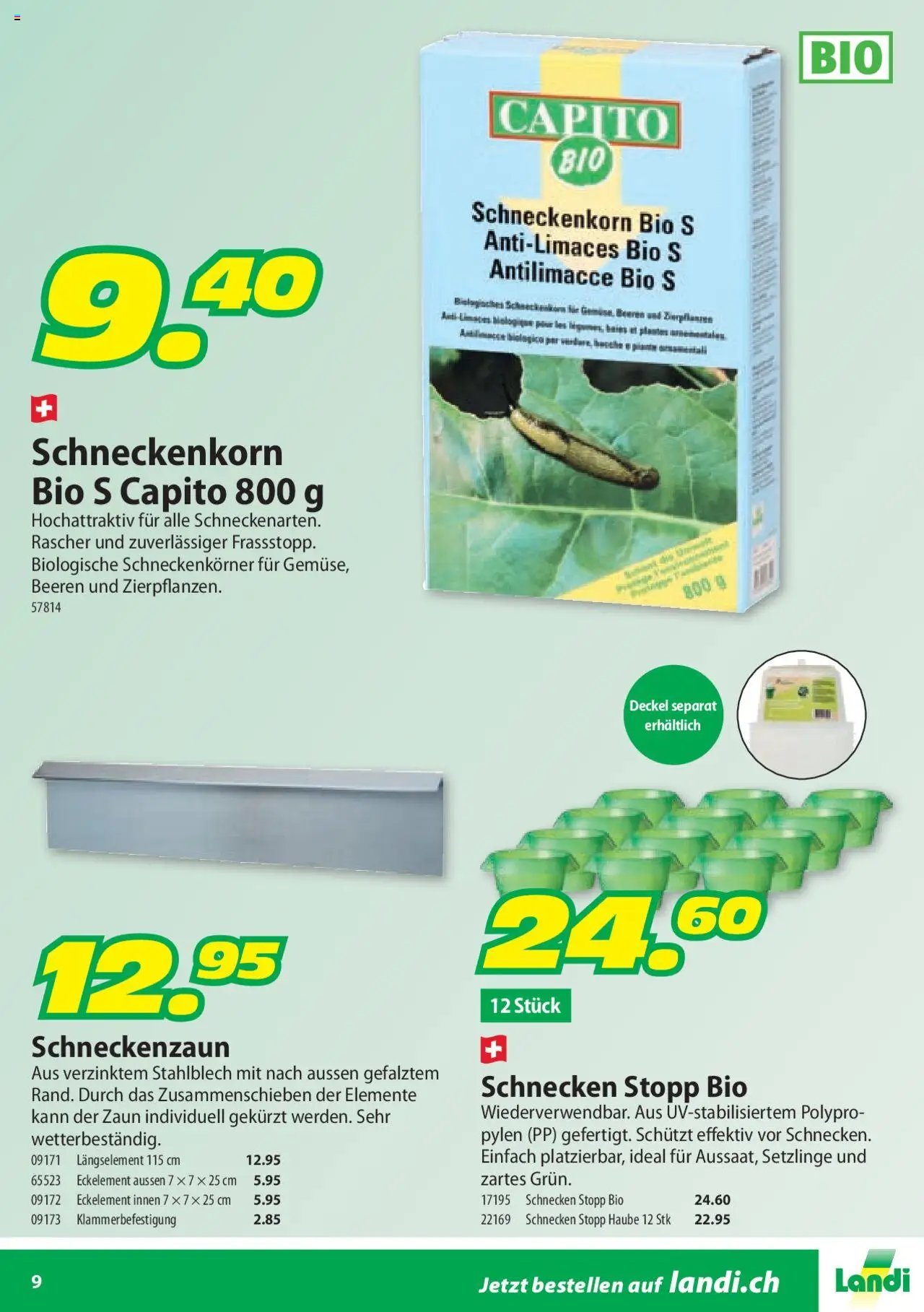 Landi Aktionen Pflanzenschutz und Dünger (2025-02-04 - 2025-12-31) | 9