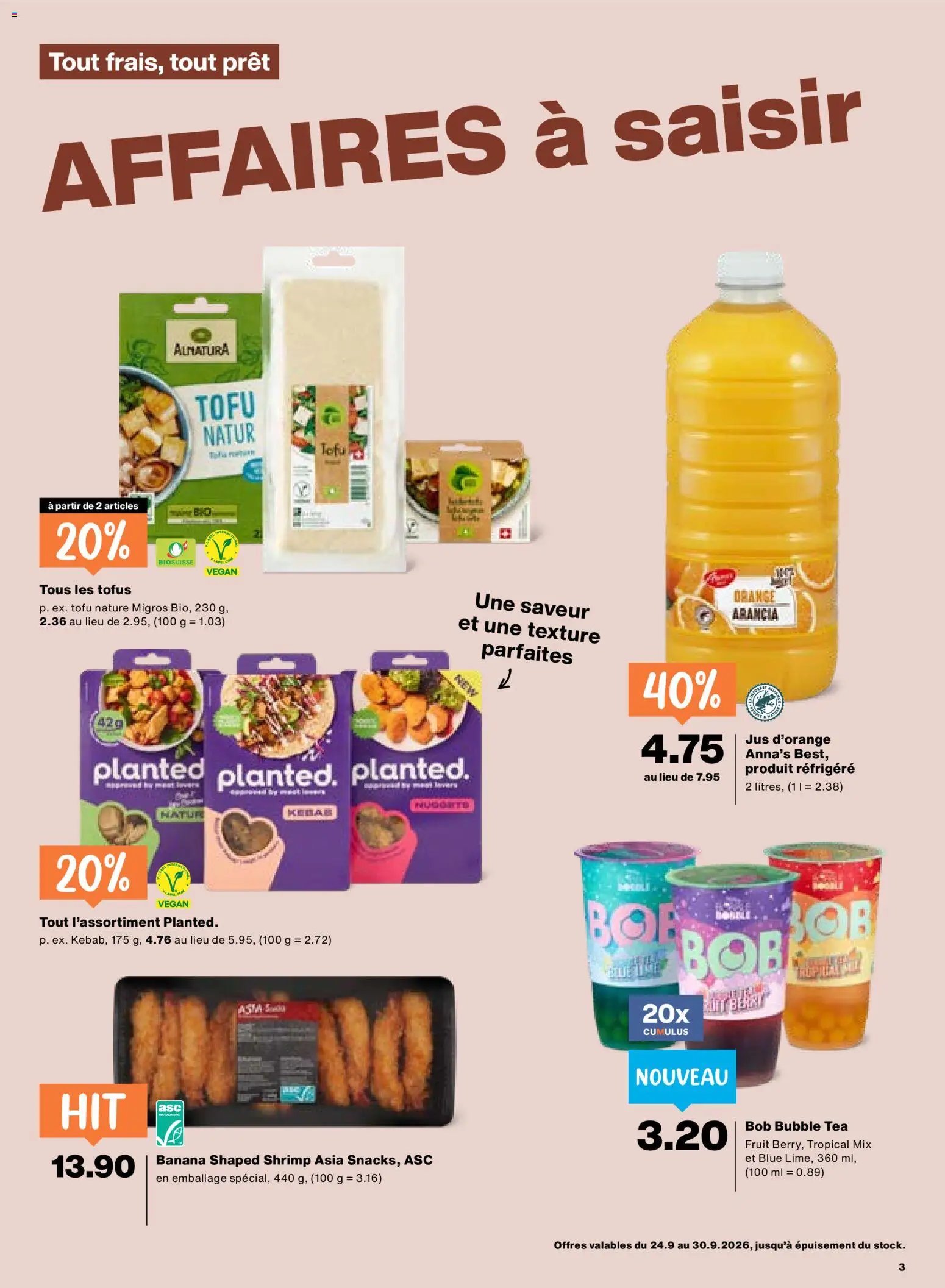 Migros aktionen FR