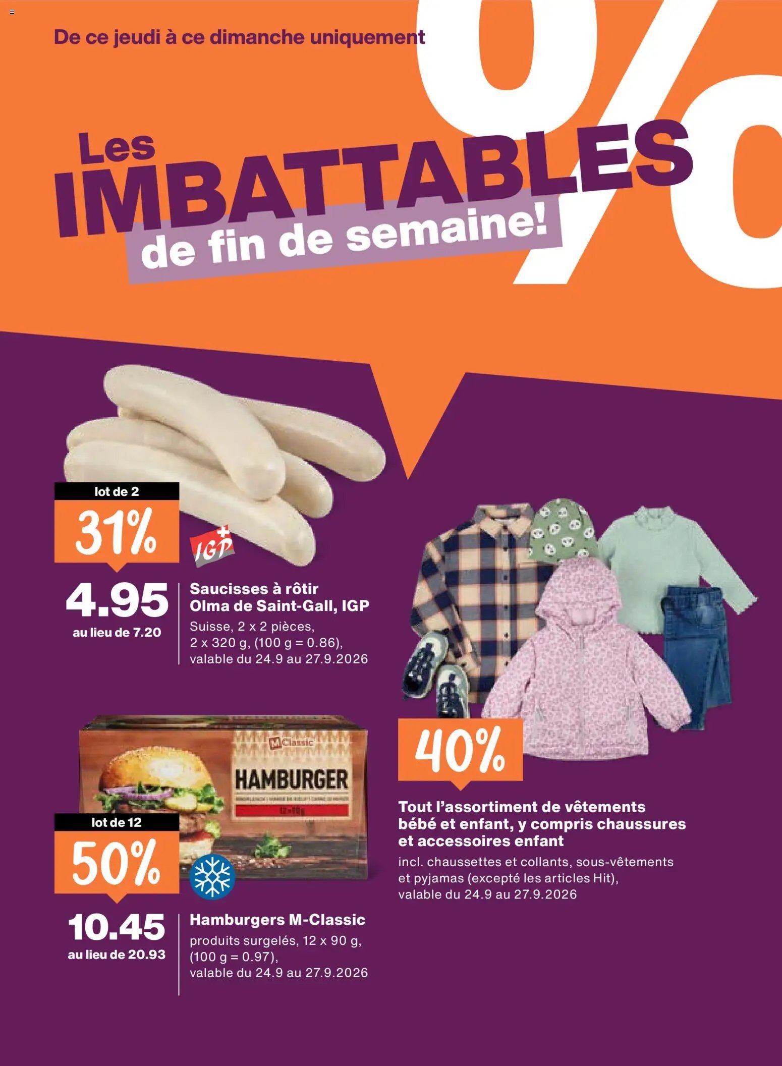 Migros aktionen FR