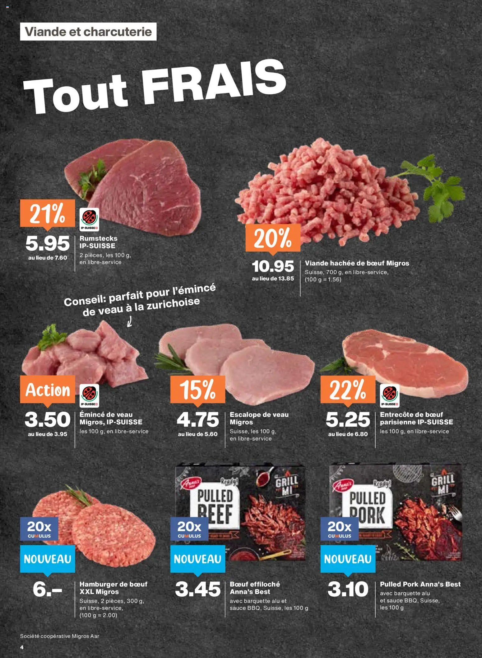 Migros aktionen FR
