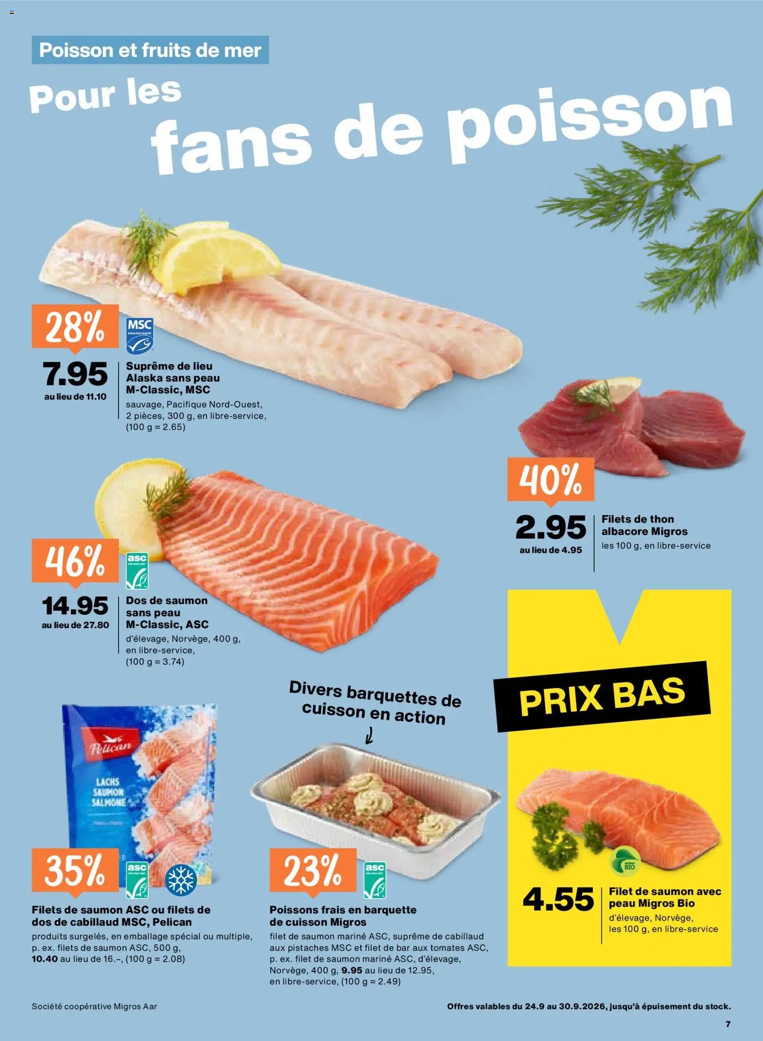 Migros aktionen FR