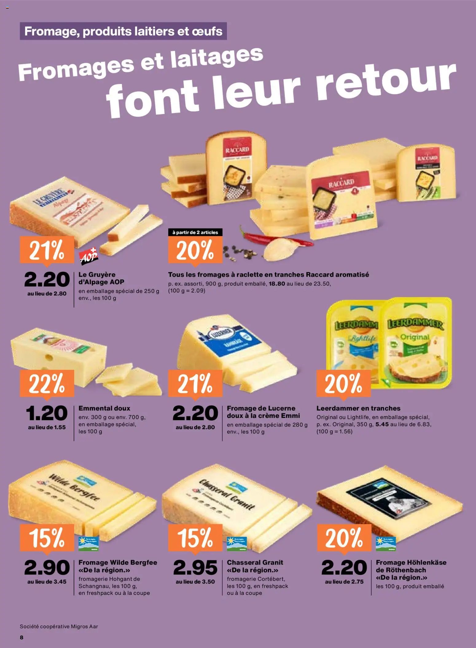 Migros aktionen FR