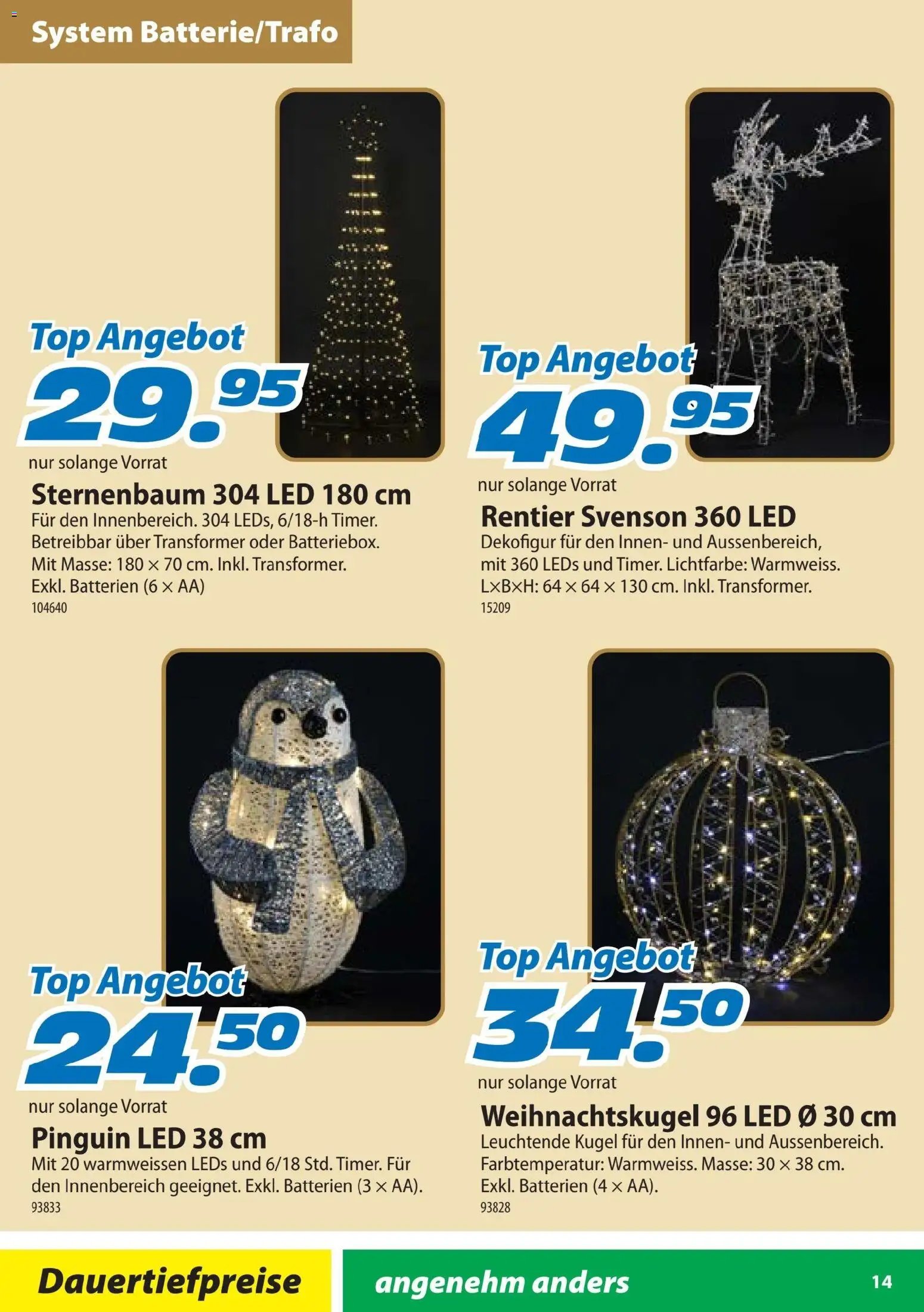 Landi Aktionen Weihnachtsbeleuchtung (2025-10-24 - 2025-12-31) | 14