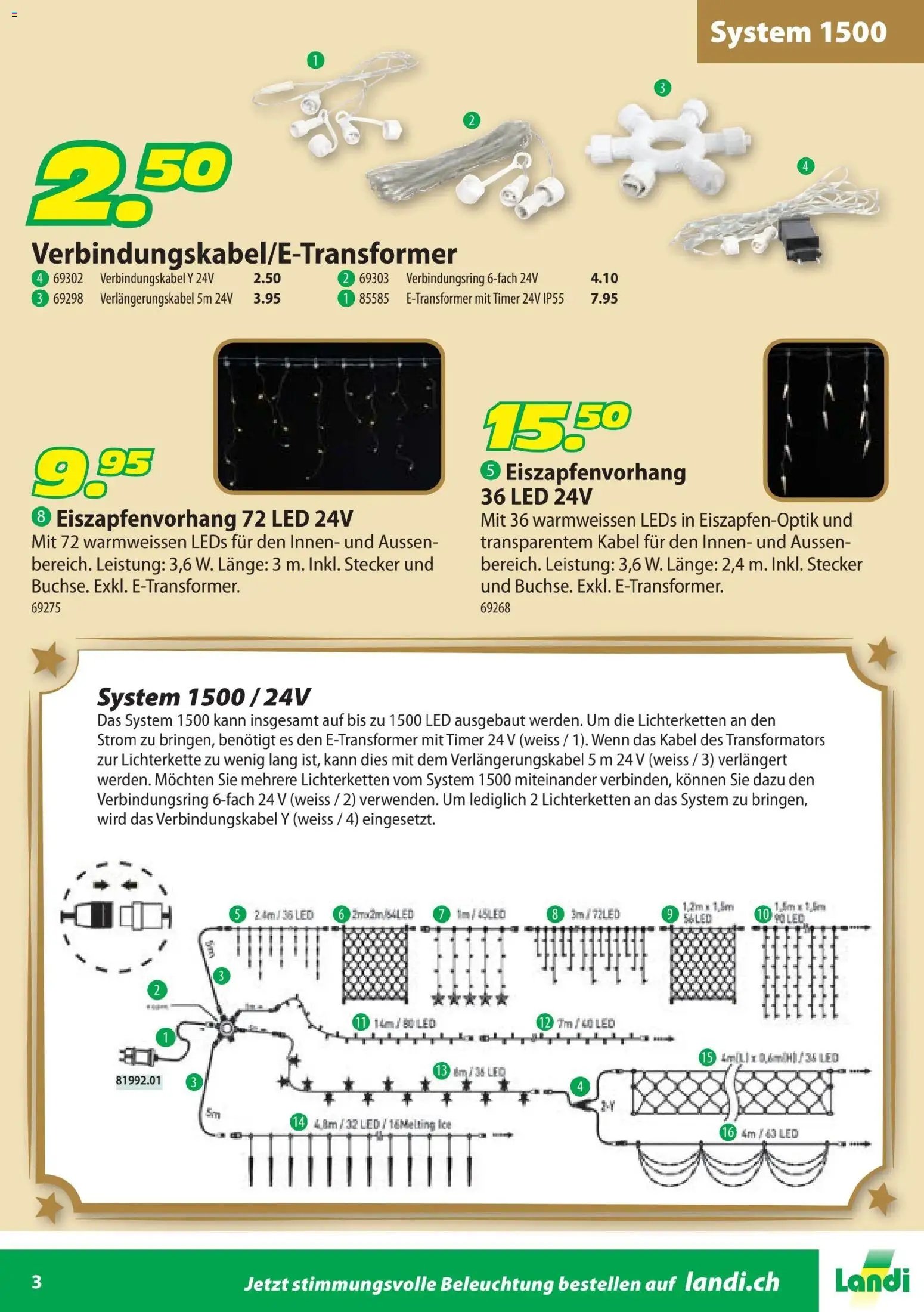 Landi Aktionen Weihnachtsbeleuchtung (2025-10-24 - 2025-12-31) | 3