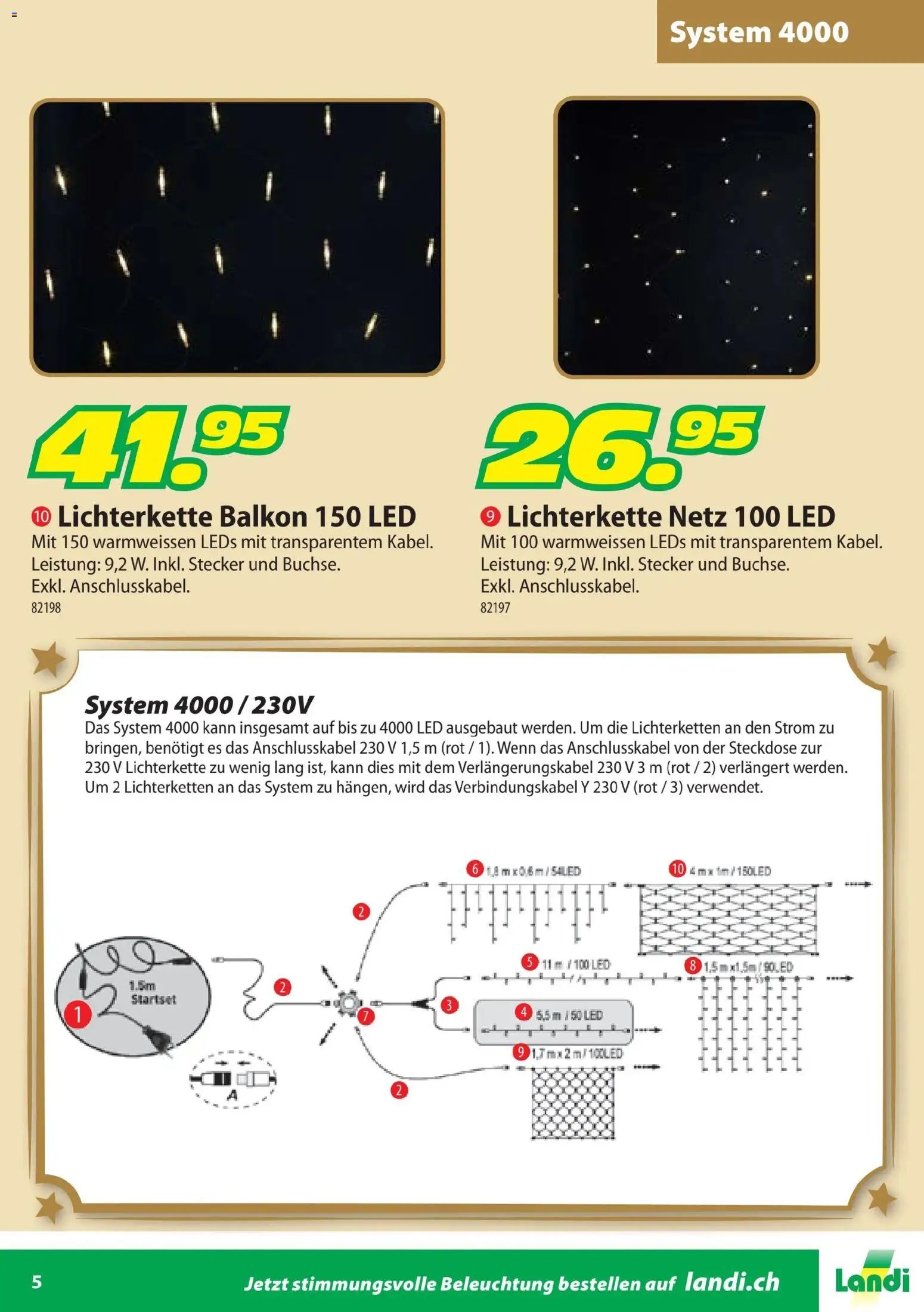 Landi Aktionen Weihnachtsbeleuchtung (2025-10-24 - 2025-12-31) | 5
