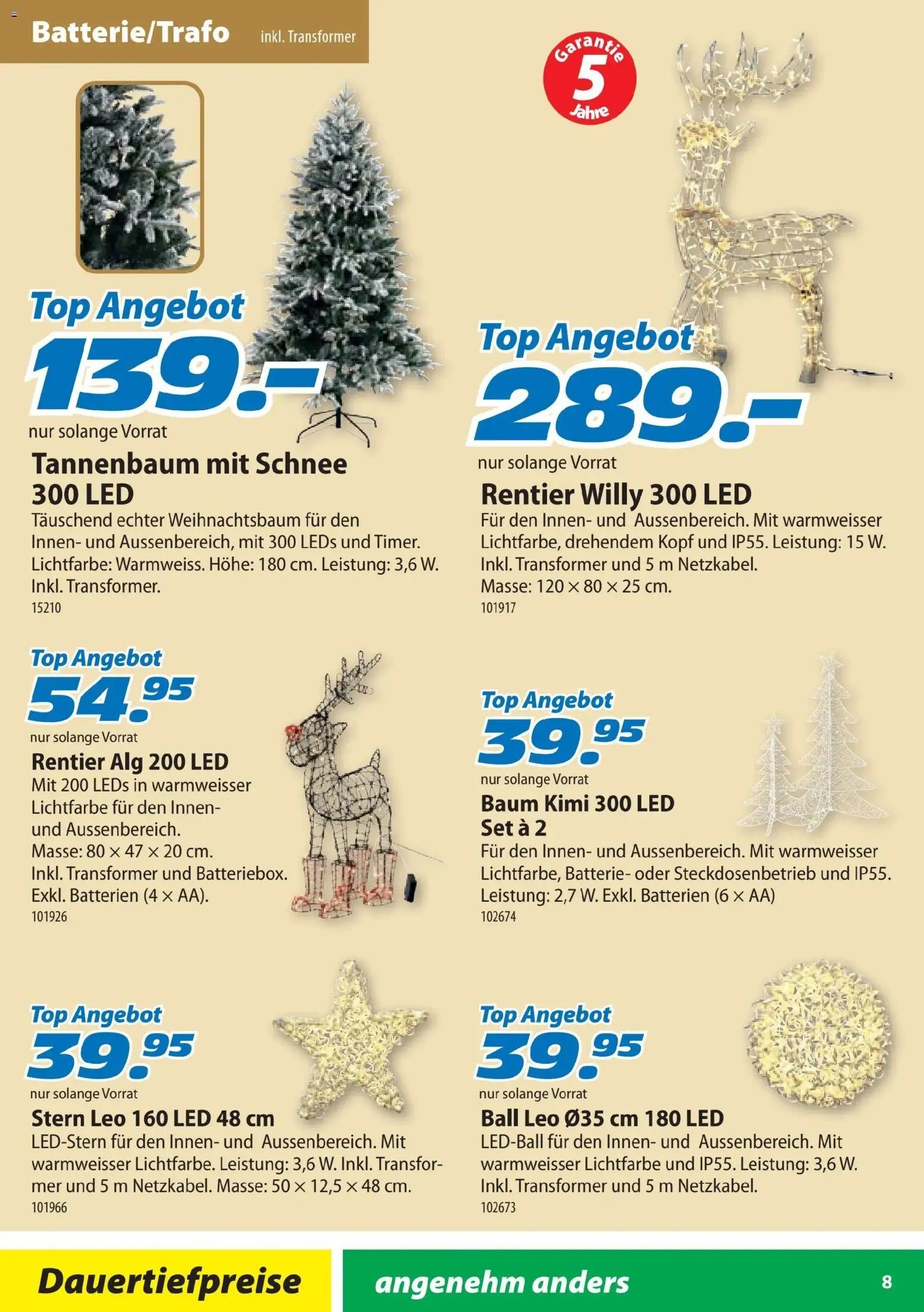 Landi Aktionen Weihnachtsbeleuchtung (2025-10-24 - 2025-12-31) | 8