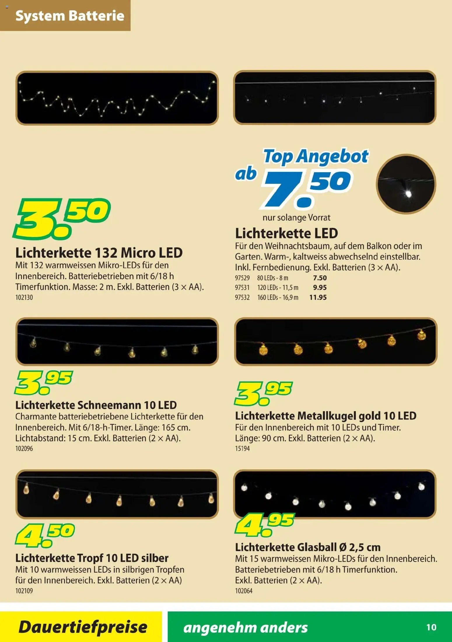 Landi Aktionen Weihnachtsbeleuchtung (2025-10-24 - 2025-12-31) | 10