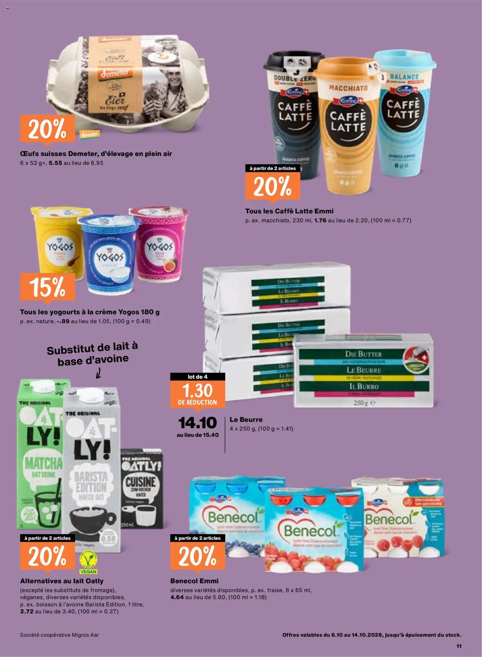 Migros aktionen FR