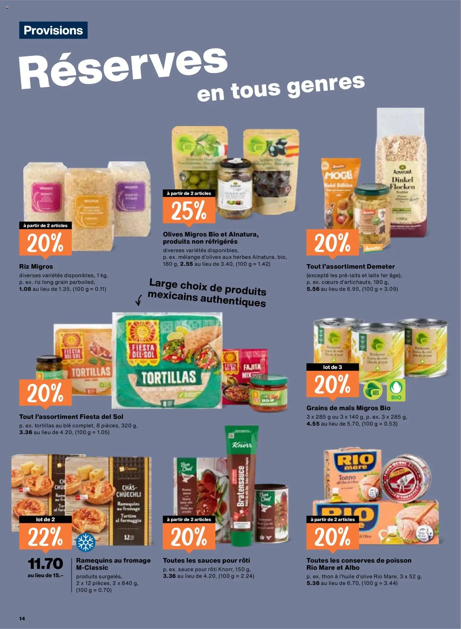 Migros aktionen FR