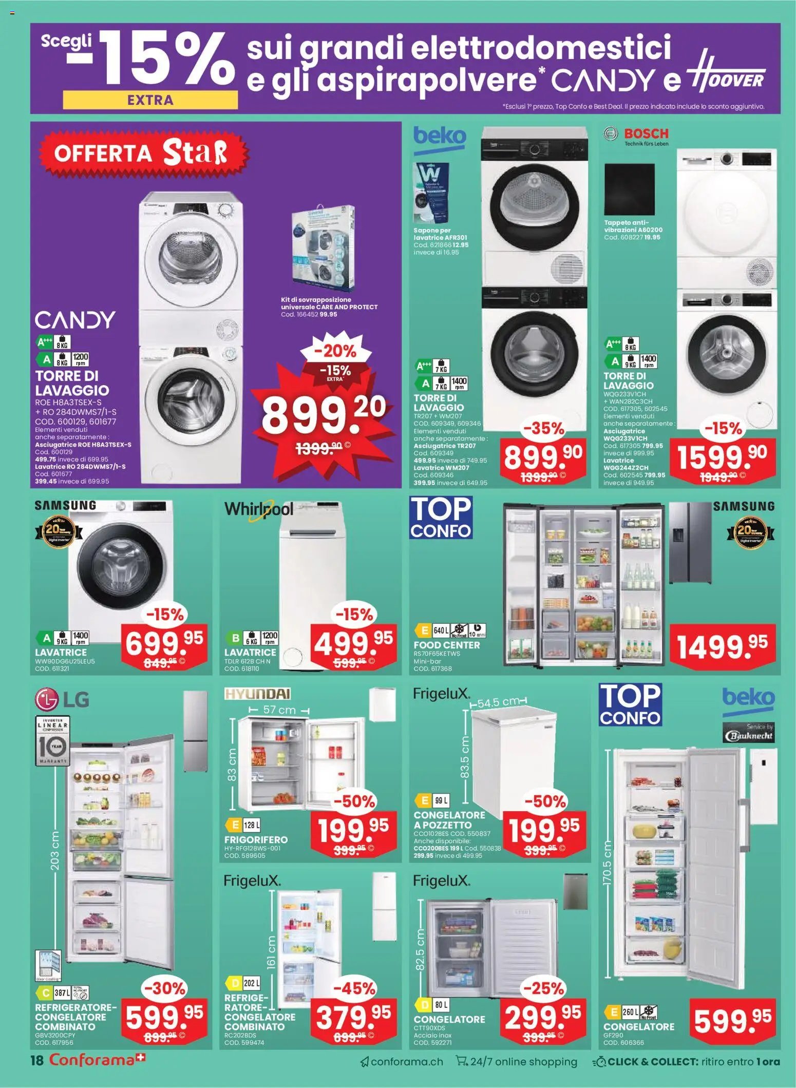 Conforama Aktionen Mobili e Materassi (2026-01-28 - 2026-02-10) | 18