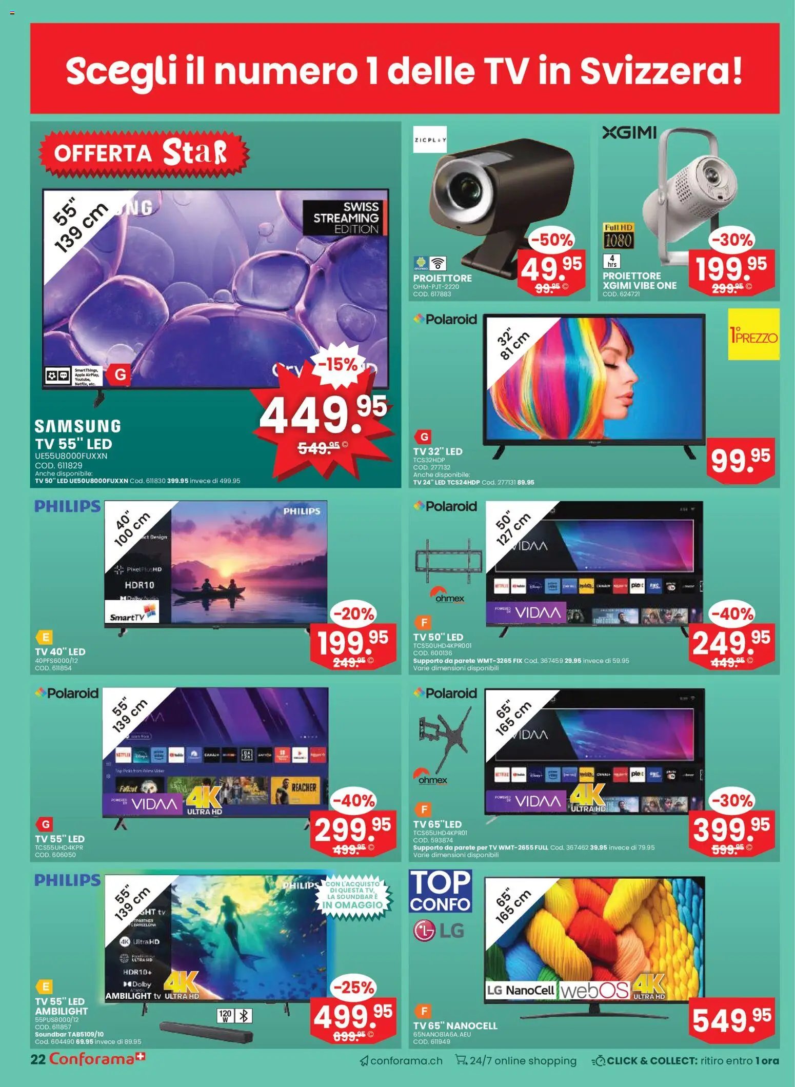 Conforama Aktionen Mobili e Materassi (2026-01-28 - 2026-02-10) | 22