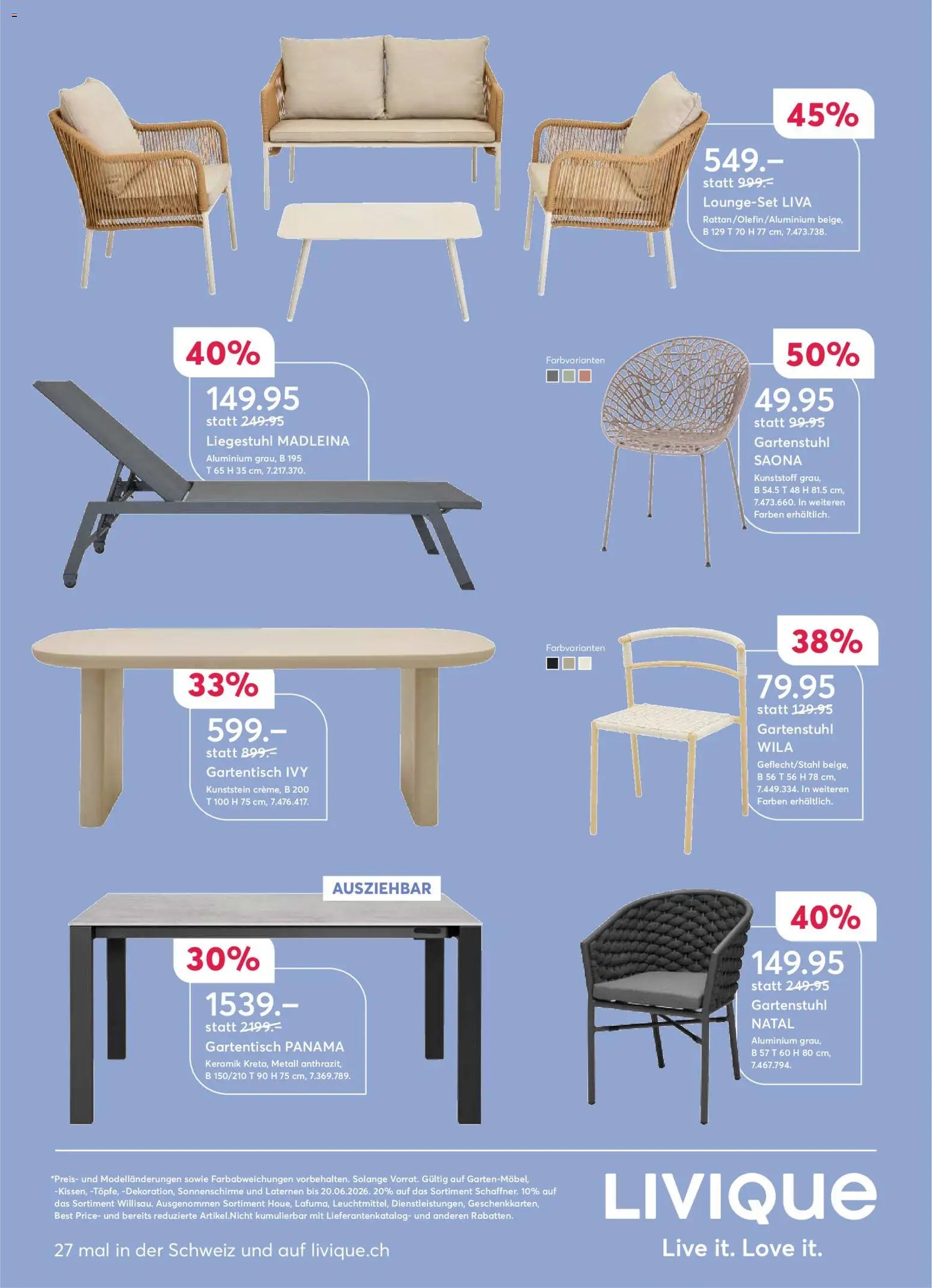 Livique aktionen (2026-04-23 - 2026-05-20)