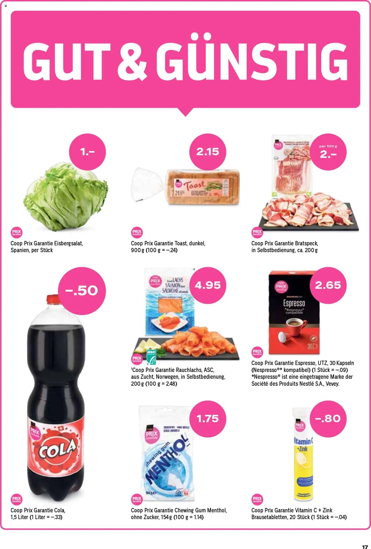 Coop Aktionen (2025-12-29 - 2026-01-07) | 17