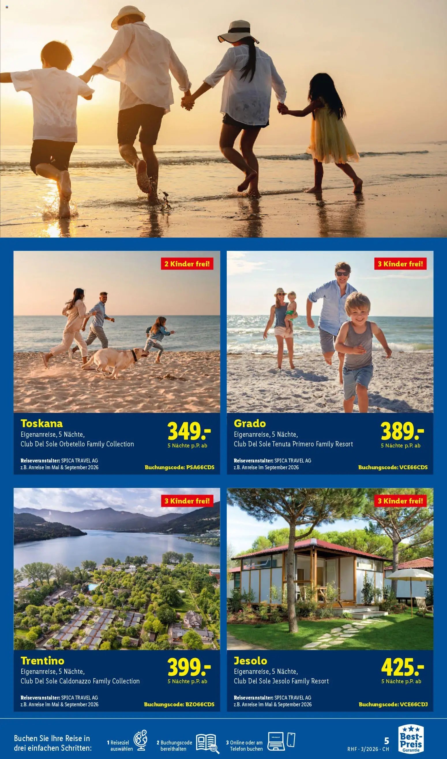 Lidl Aktionen Reisen März (2026-02-28 - 2026-03-31)