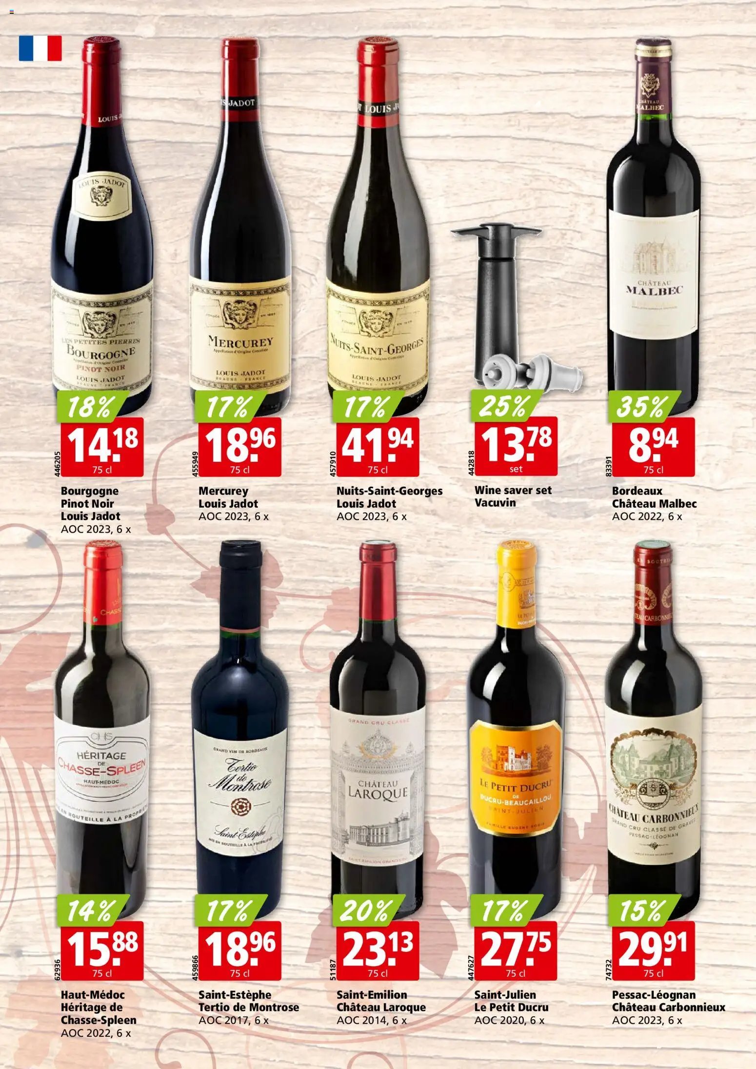 Aligro aktionen Vins Genève