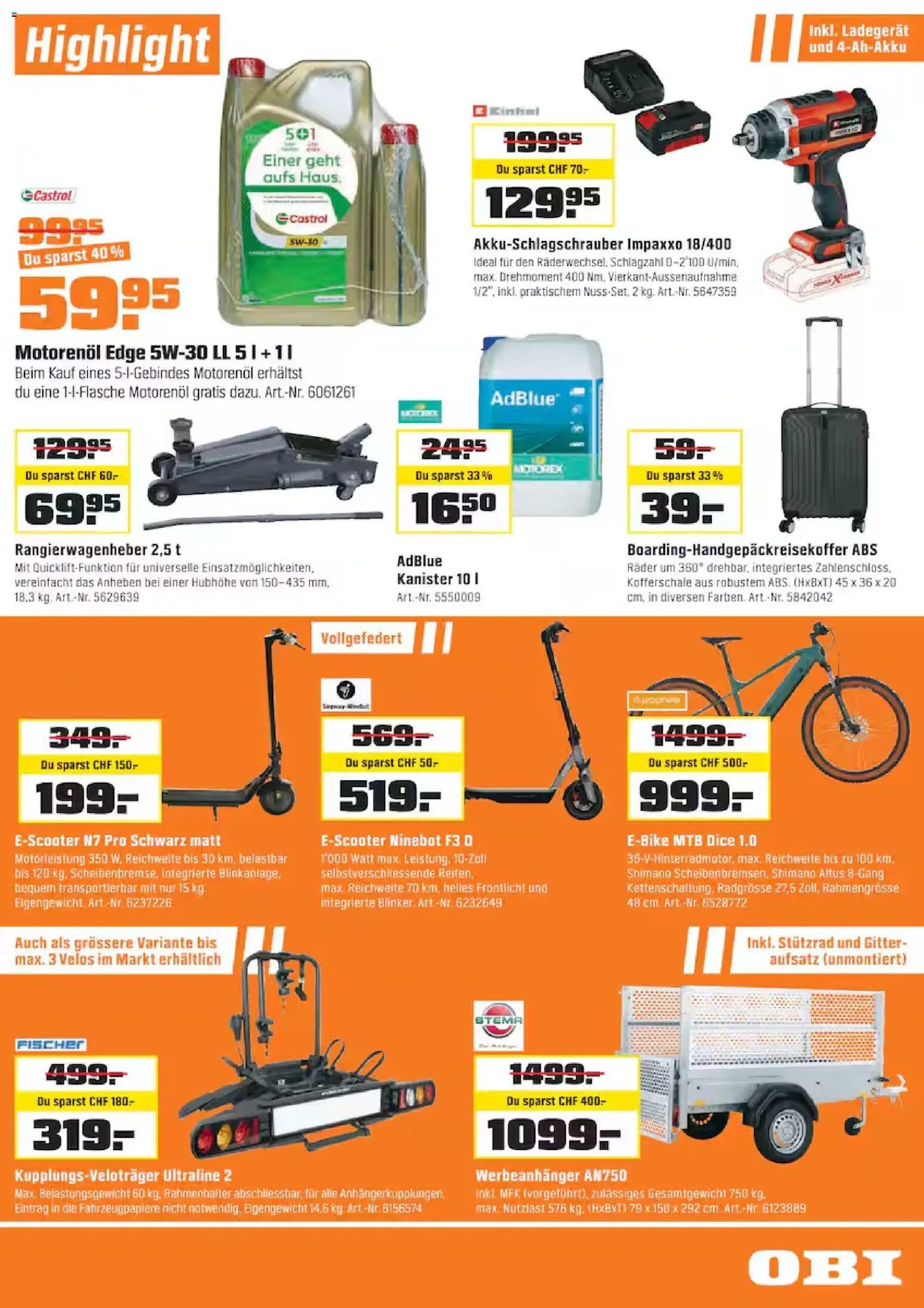 OBI aktionen (2026-04-01 - 2026-04-14)