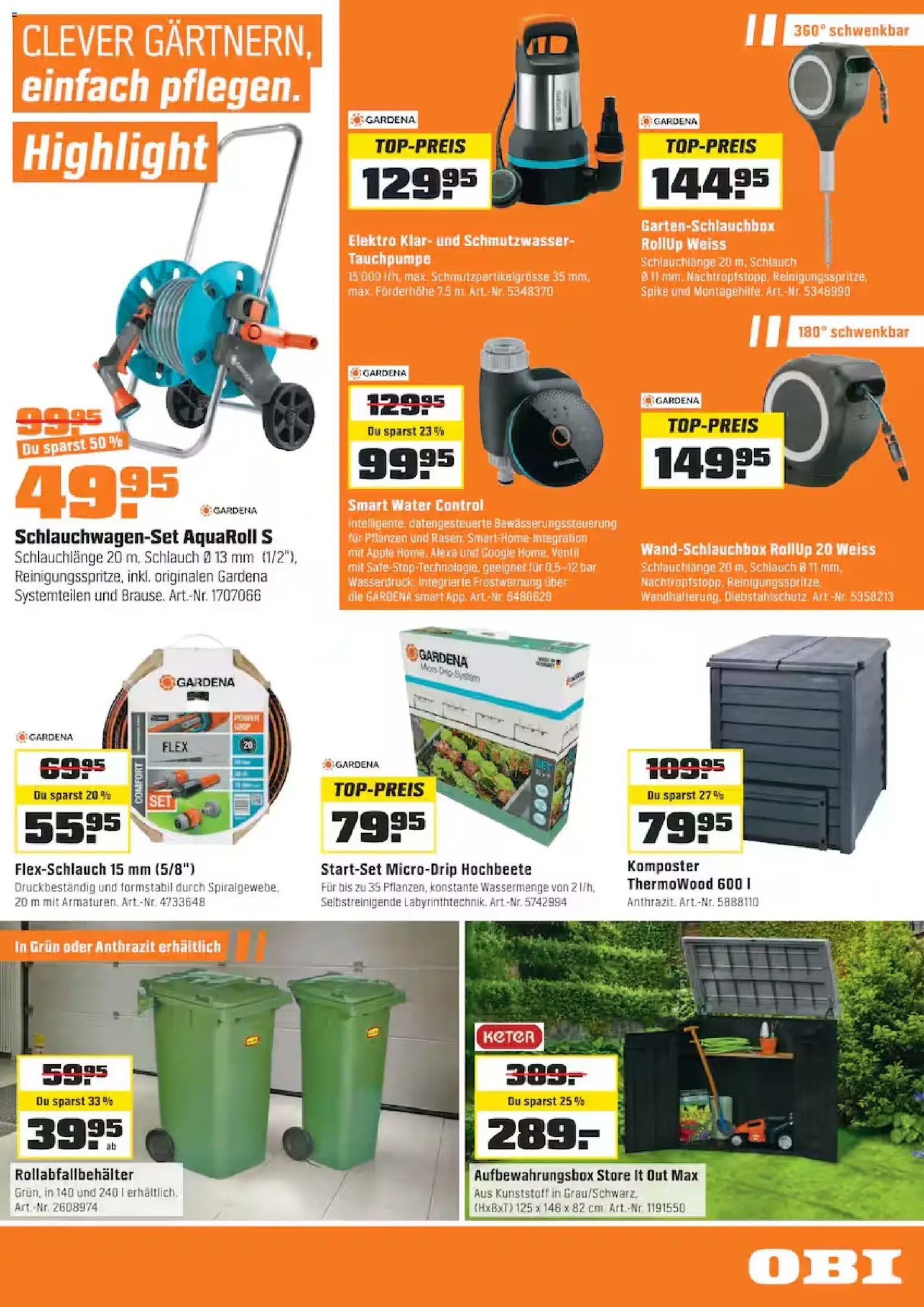 OBI aktionen (2026-04-01 - 2026-04-14)