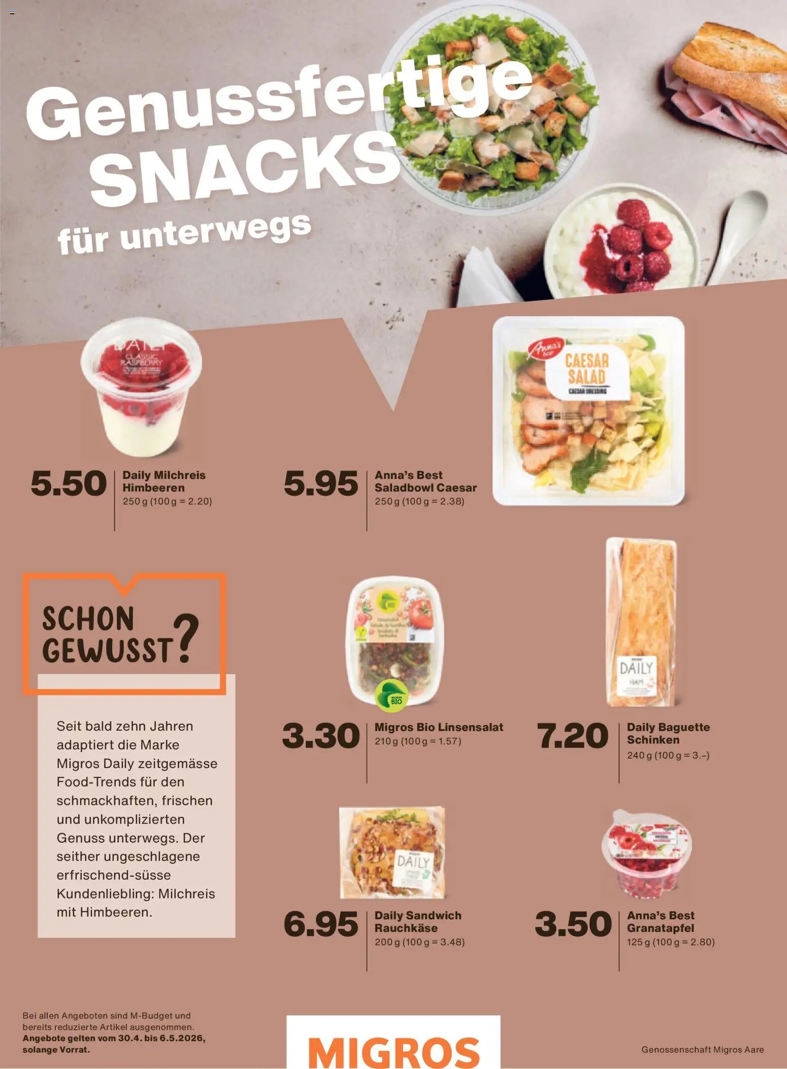 Migros aktionen Magazin (2026-04-29 - 2026-05-05)