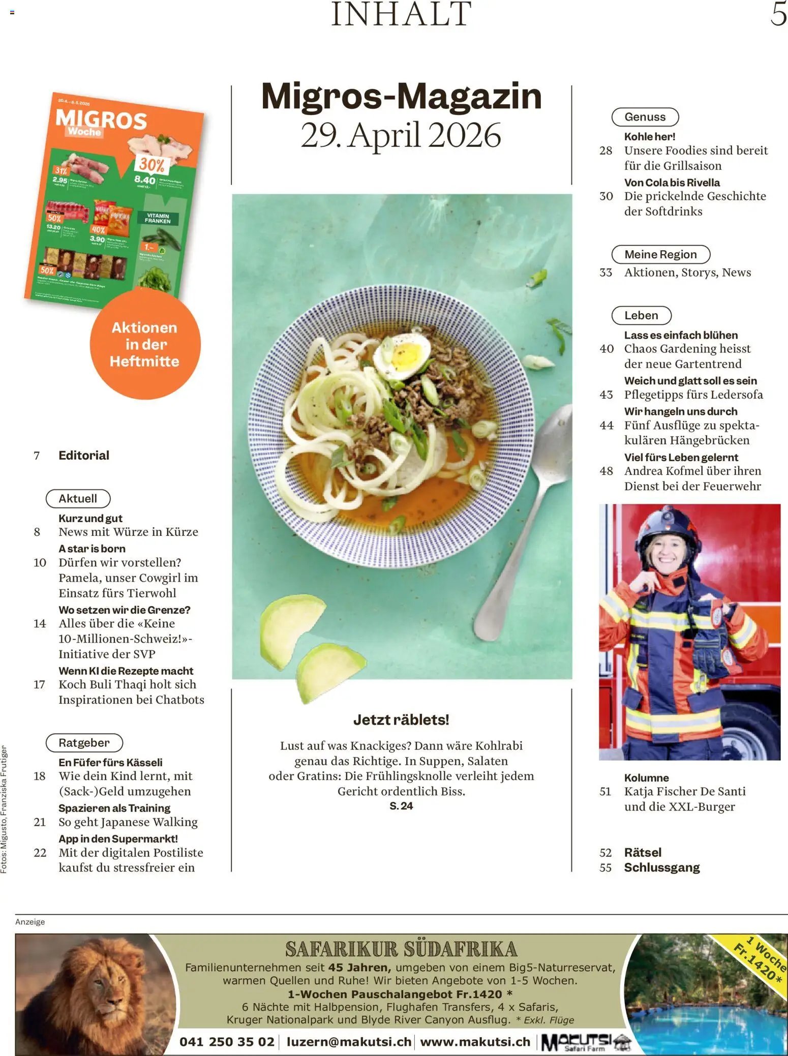 Migros aktionen Magazin (2026-04-29 - 2026-05-05)