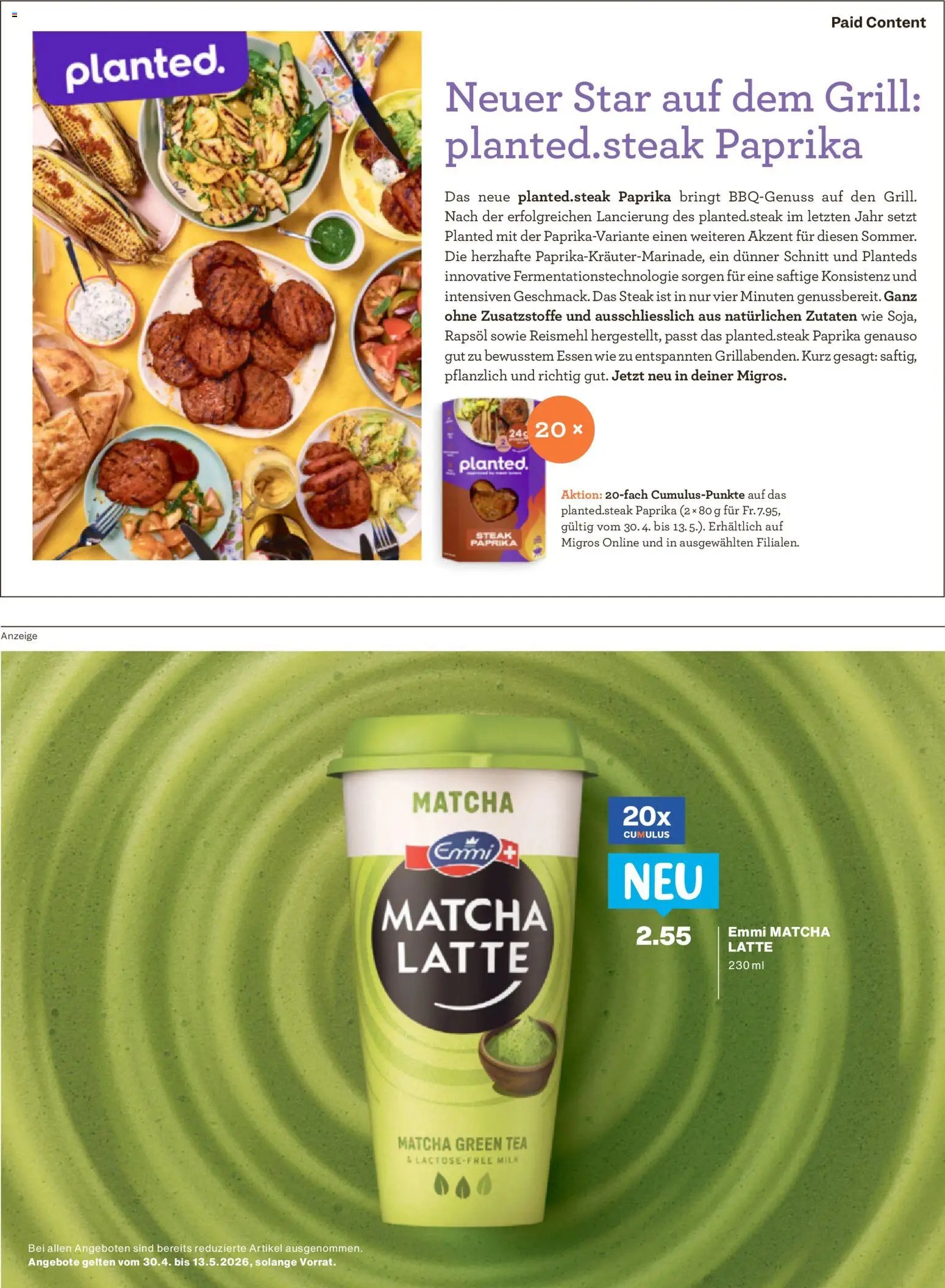 Migros aktionen Magazin (2026-04-29 - 2026-05-05)
