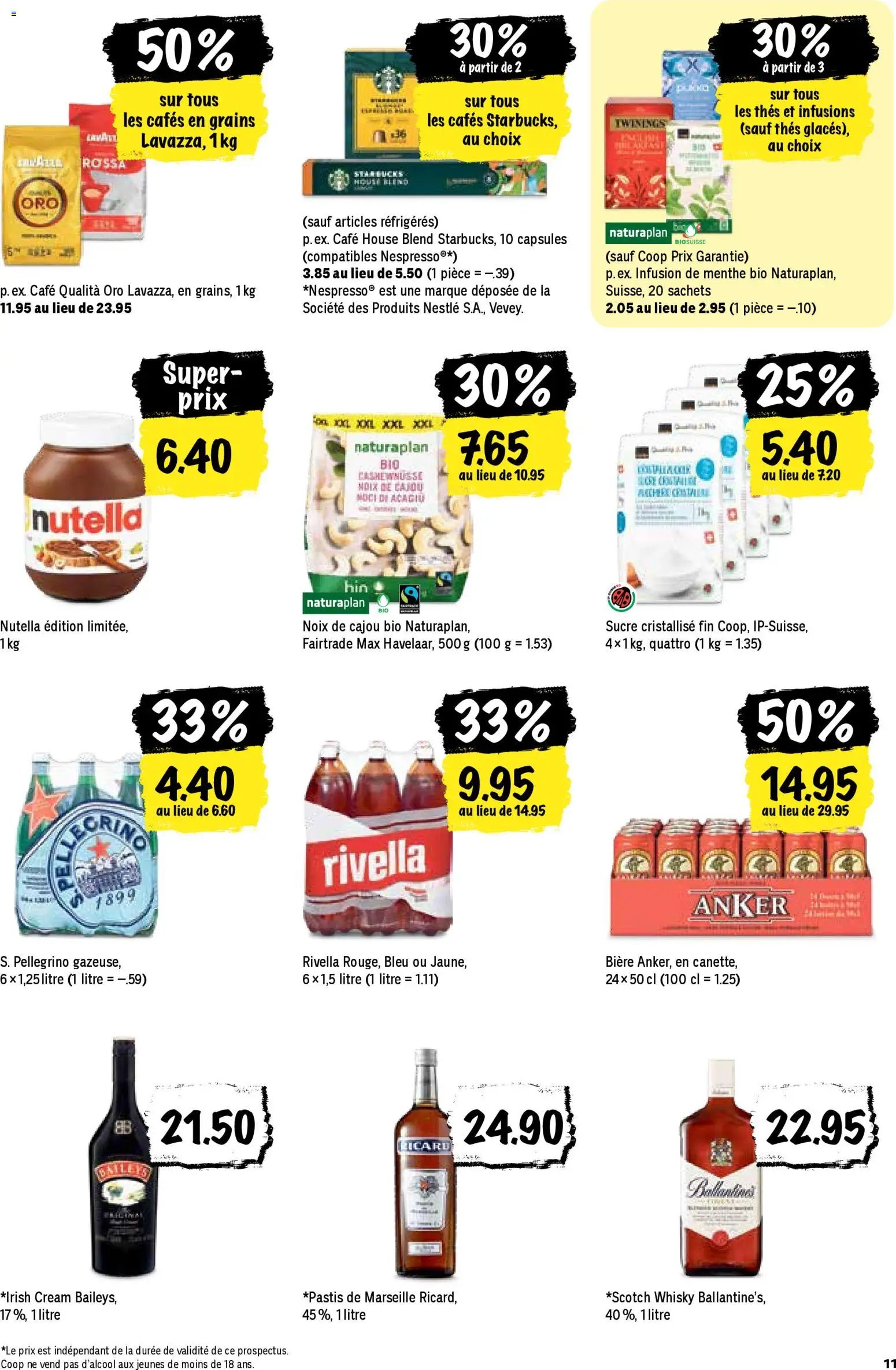 Coop - Les actions de la semaine (2025-11-27 - 2025-12-03)