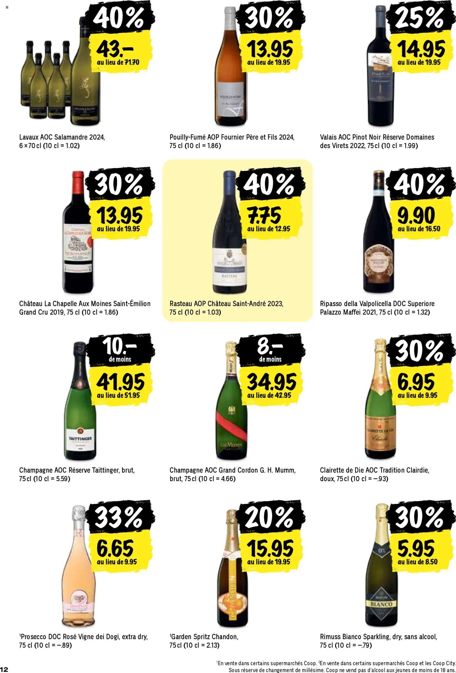 Coop - Les actions de la semaine (2025-11-27 - 2025-12-03)