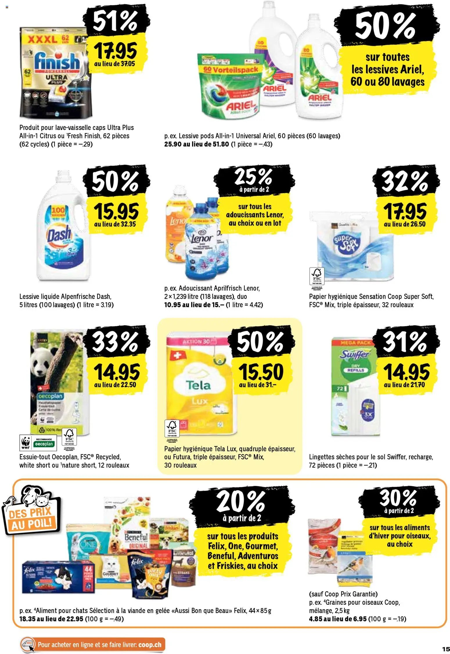 Coop - Les actions de la semaine (2025-11-27 - 2025-12-03)