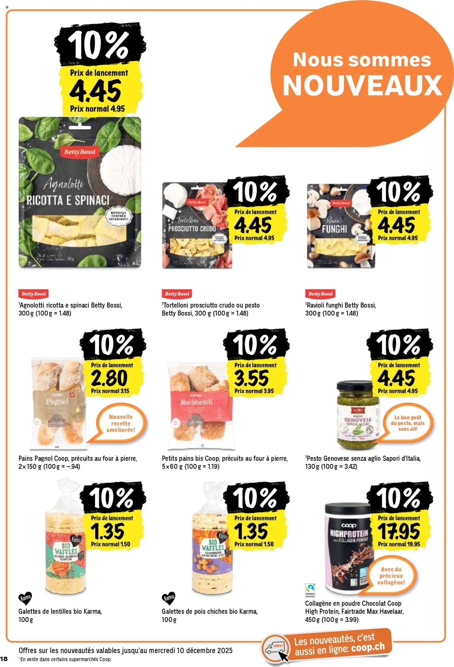 Coop - Les actions de la semaine (2025-11-27 - 2025-12-03)