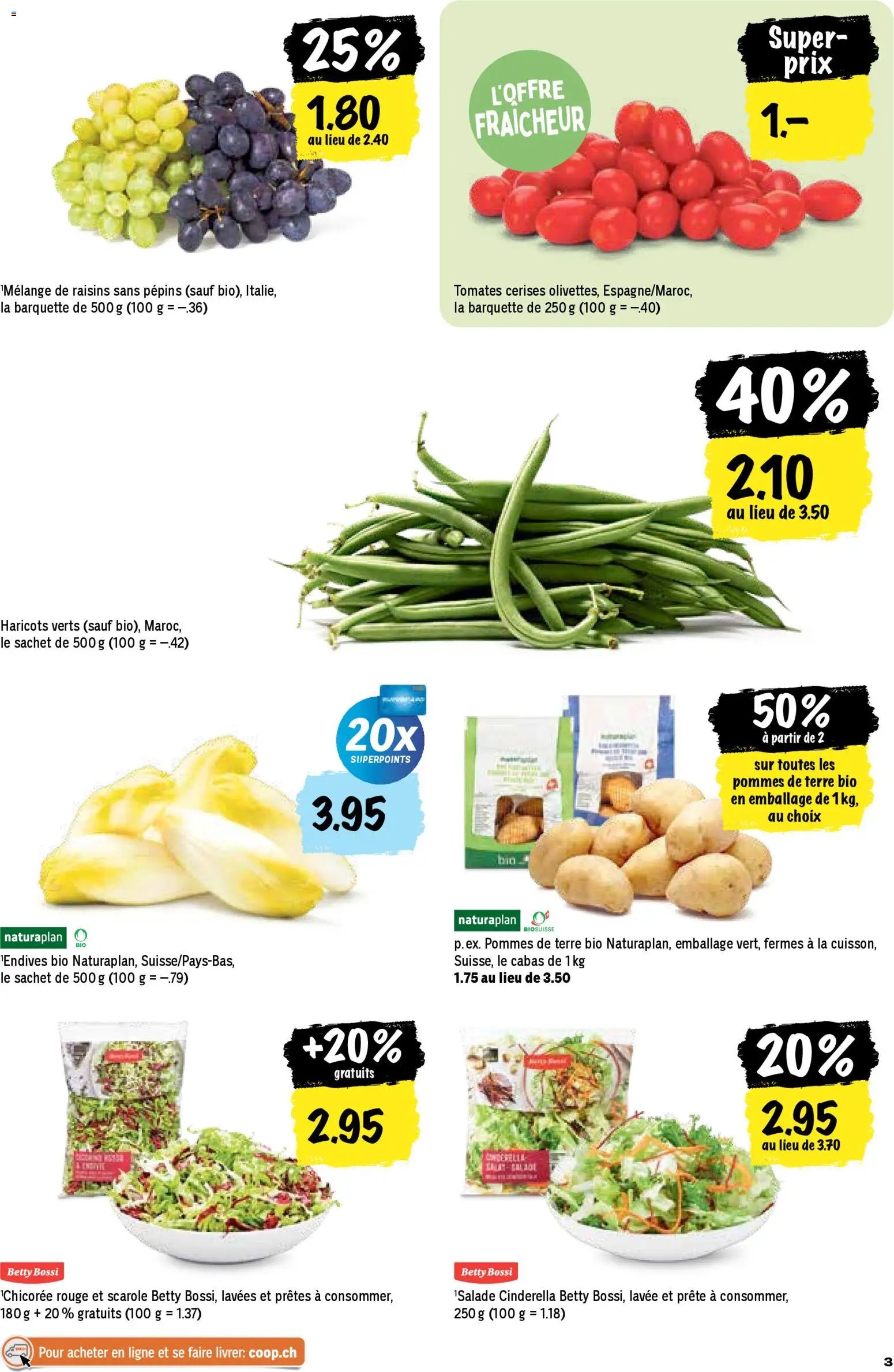 Coop - Les actions de la semaine (2025-11-27 - 2025-12-03)