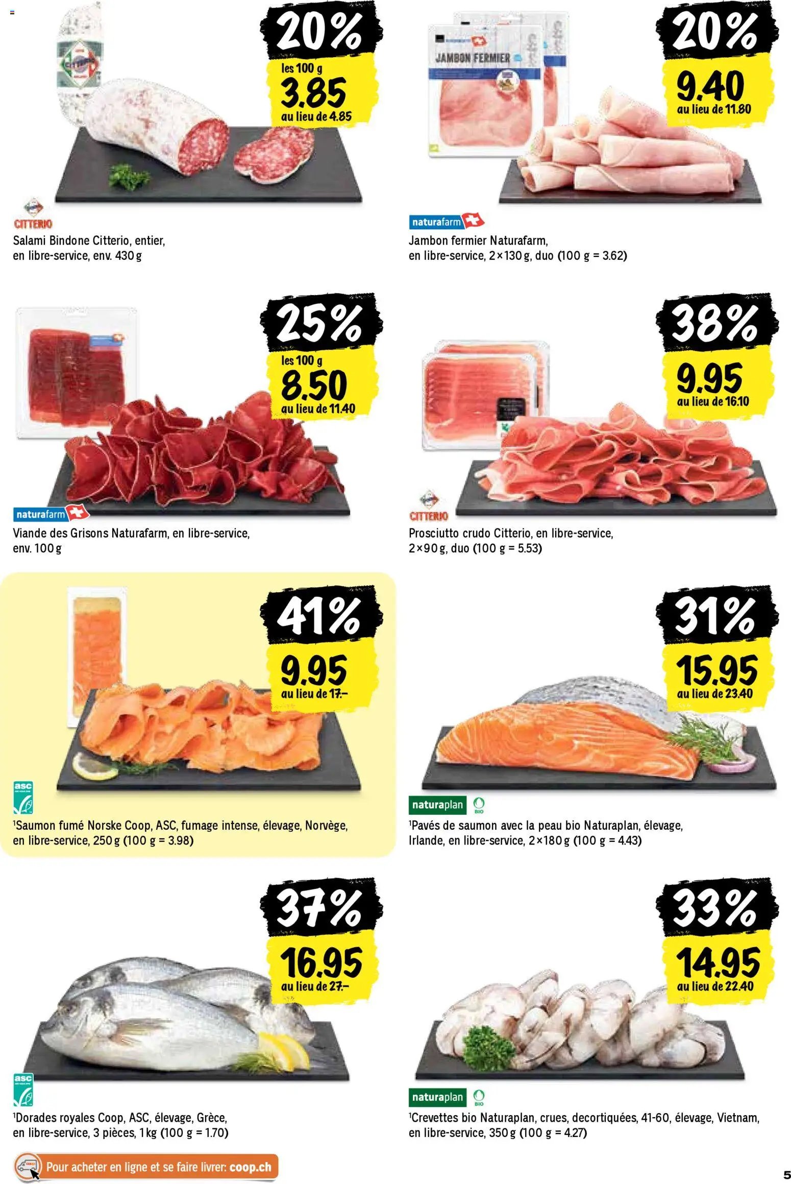 Coop - Les actions de la semaine (2025-11-27 - 2025-12-03)