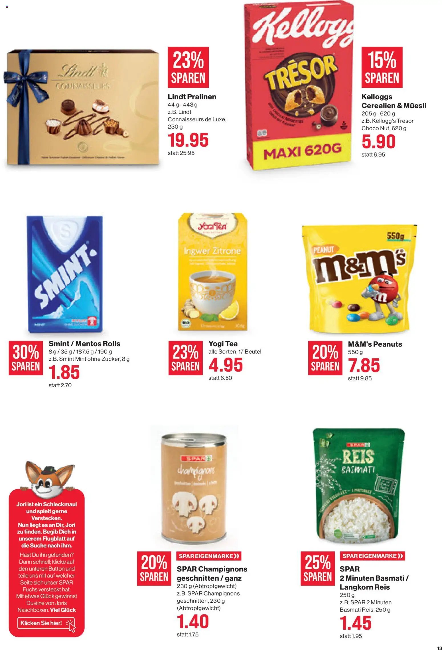 SPAR Aktionen (2025-10-30 - 2025-11-05)