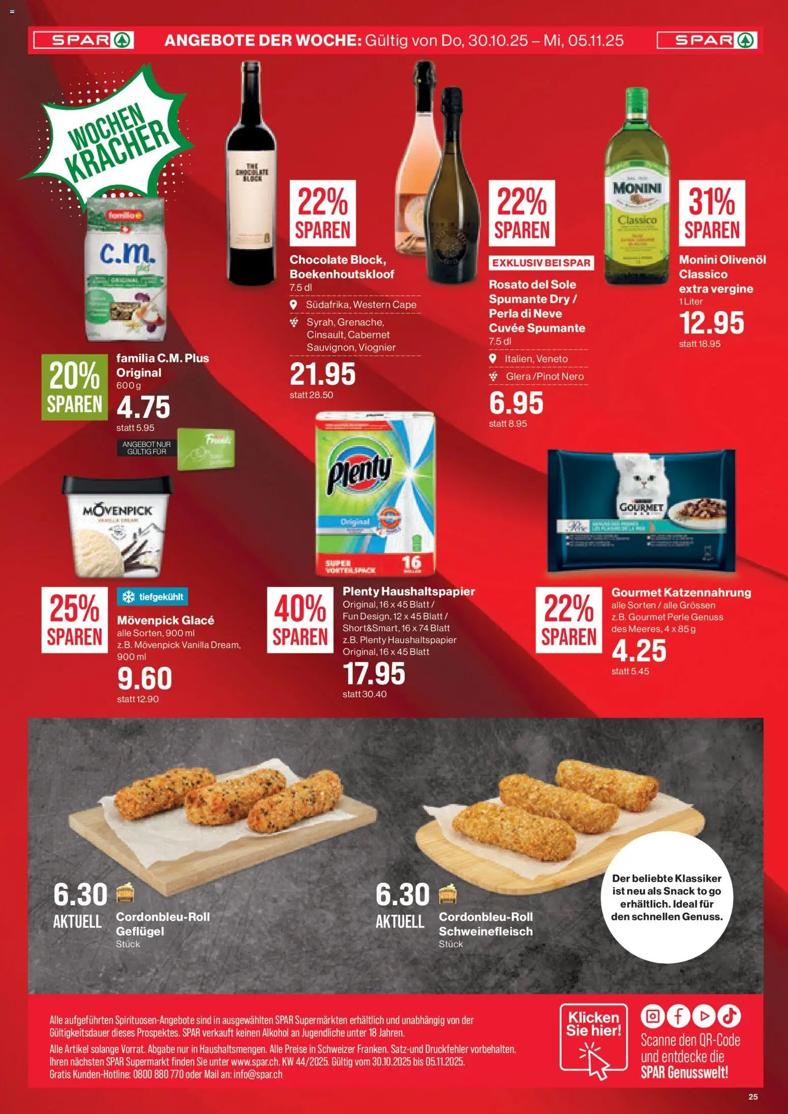 SPAR Aktionen (2025-10-30 - 2025-11-05)