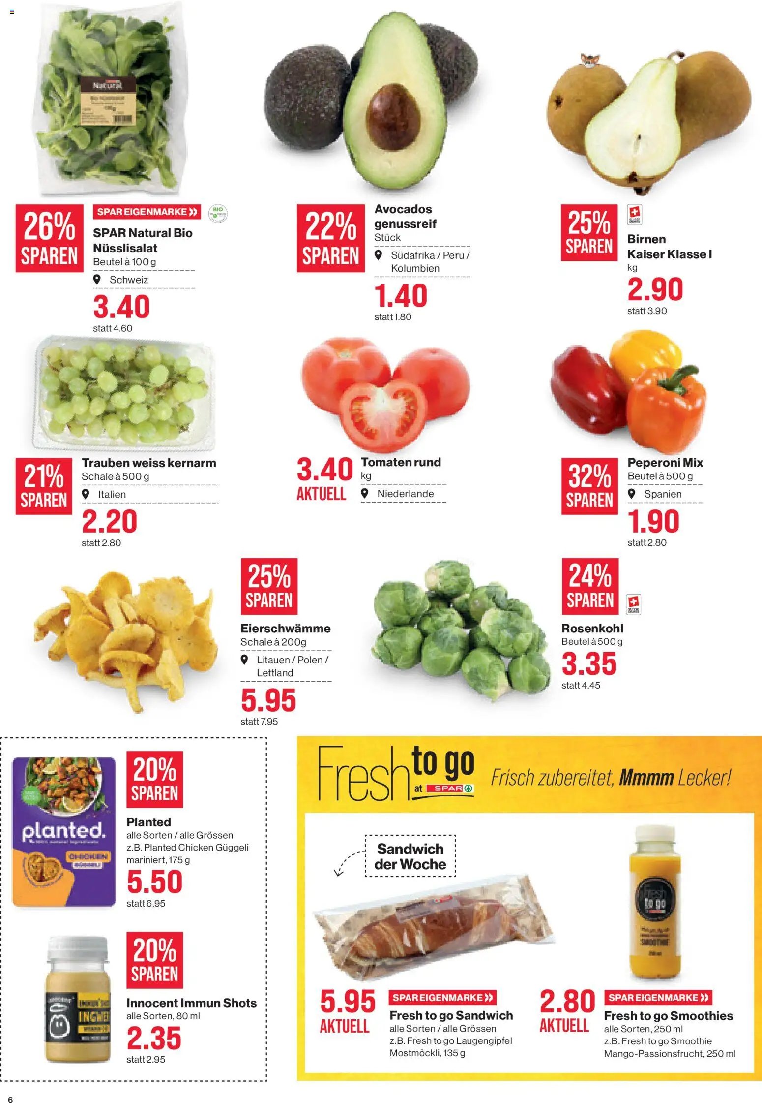 SPAR Aktionen (2025-10-30 - 2025-11-05)