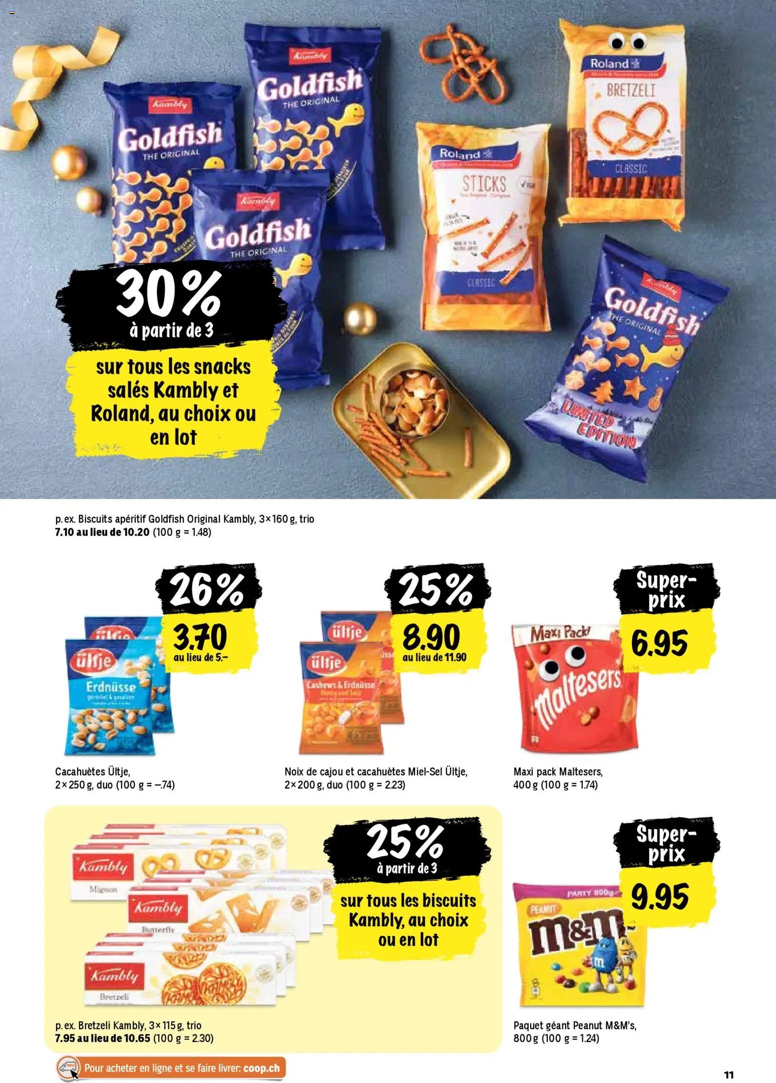 Coop - Les actions de la semaine (2025-12-22 - 2025-12-28)