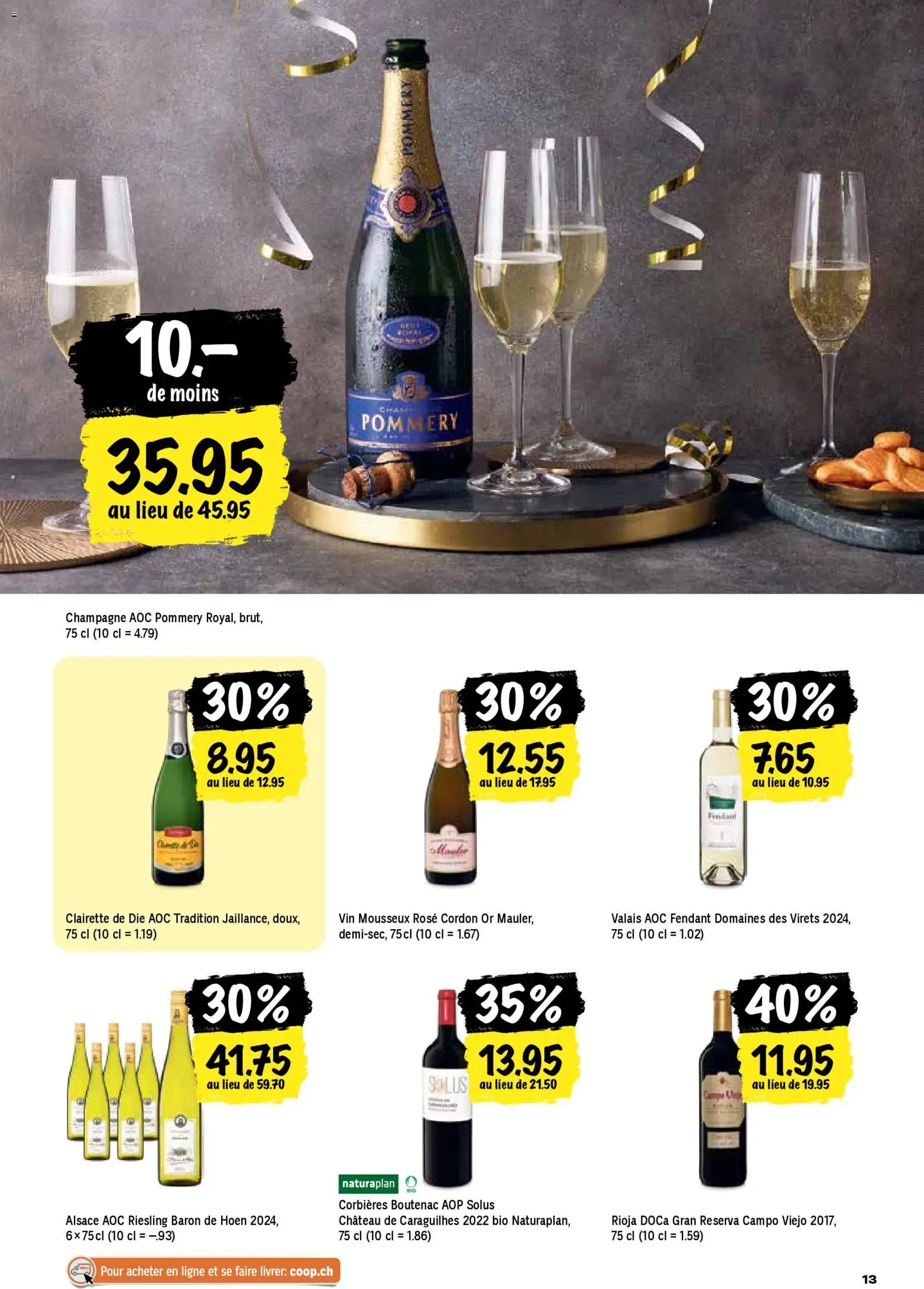 Coop - Les actions de la semaine (2025-12-22 - 2025-12-28)