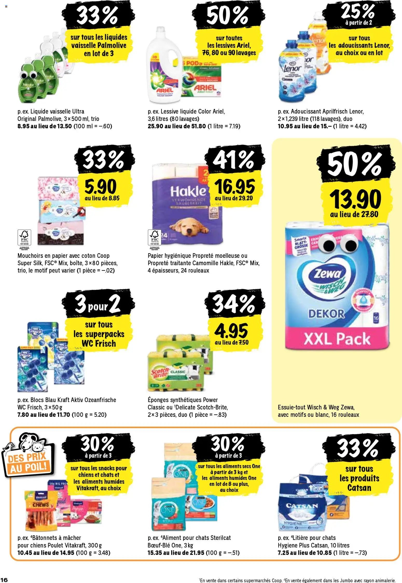 Coop - Les actions de la semaine (2025-12-22 - 2025-12-28)