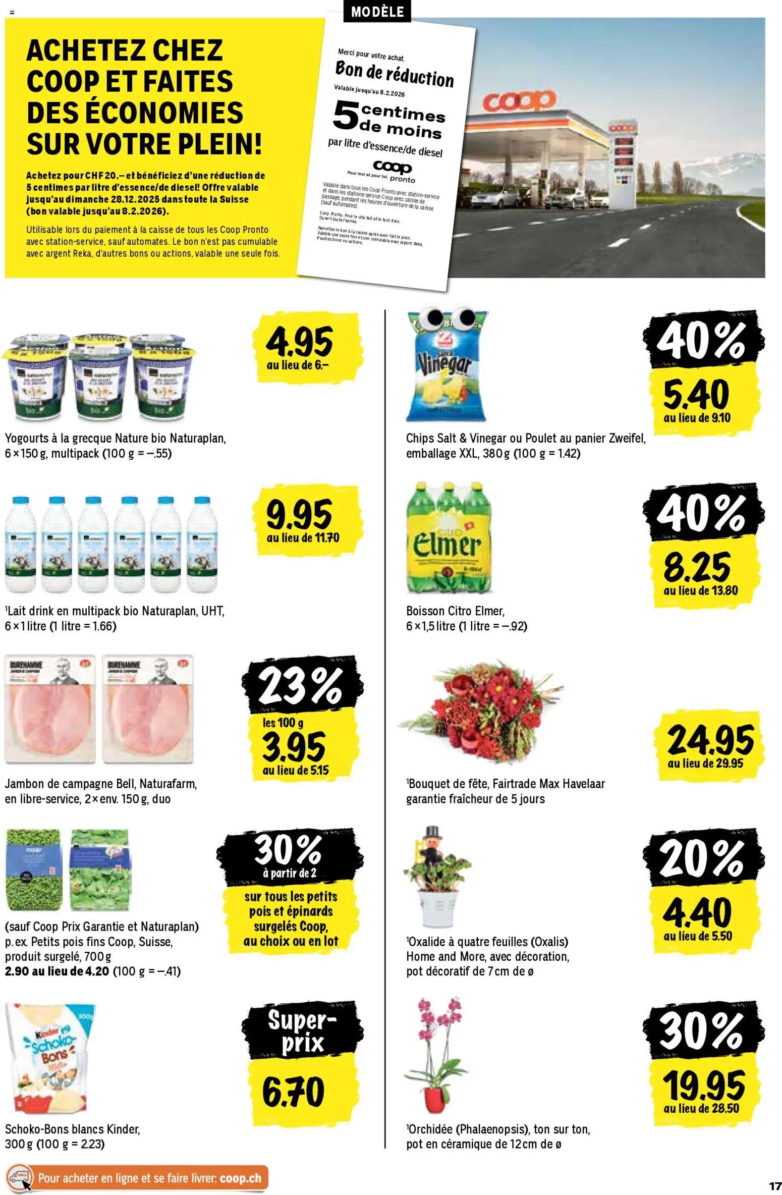 Coop - Les actions de la semaine (2025-12-22 - 2025-12-28)