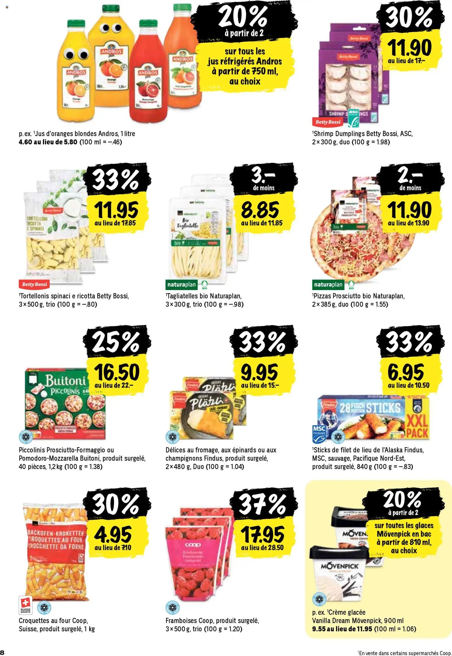 Coop - Les actions de la semaine (2025-12-22 - 2025-12-28)