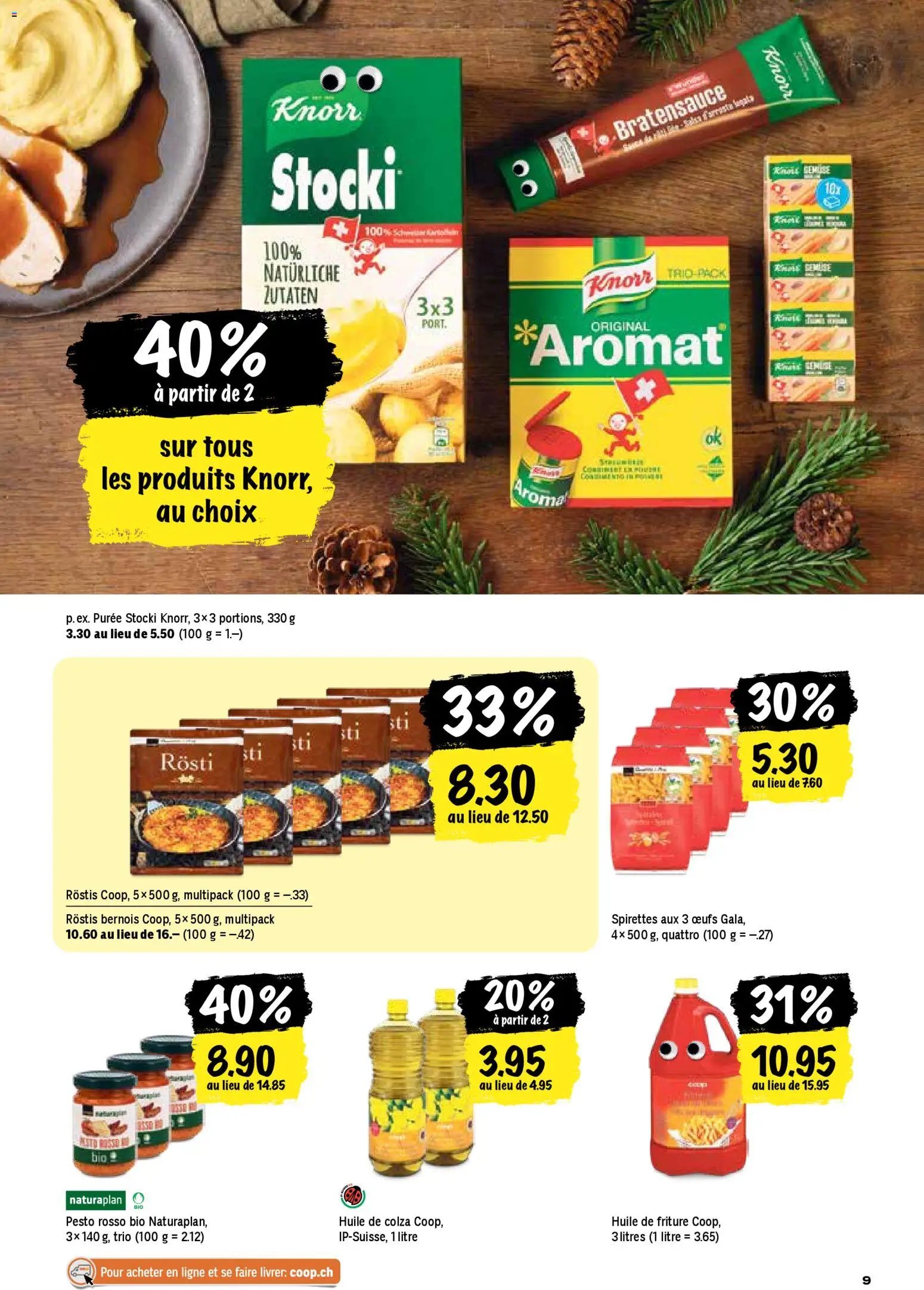 Coop - Les actions de la semaine (2025-12-22 - 2025-12-28)