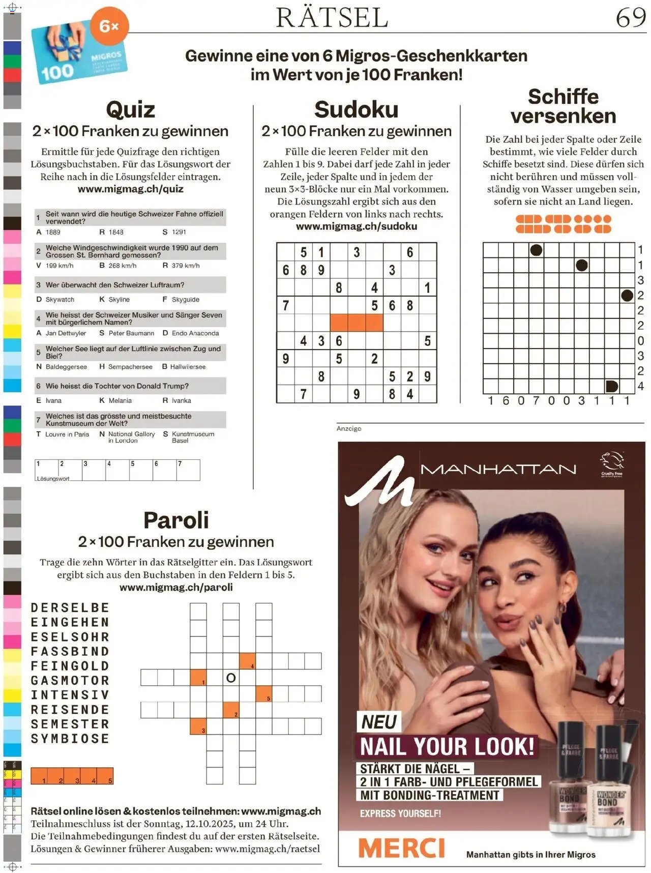 Migros Magazin (2025-10-06 - 2025-10-13)