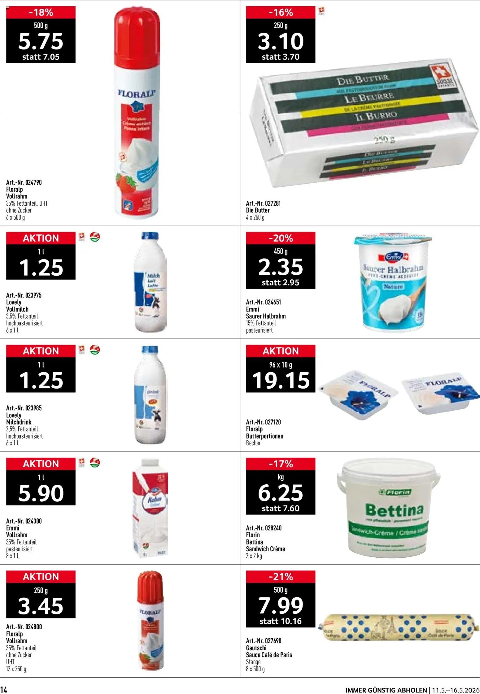 Prodega aktionen (2026-05-11 - 2026-05-16)