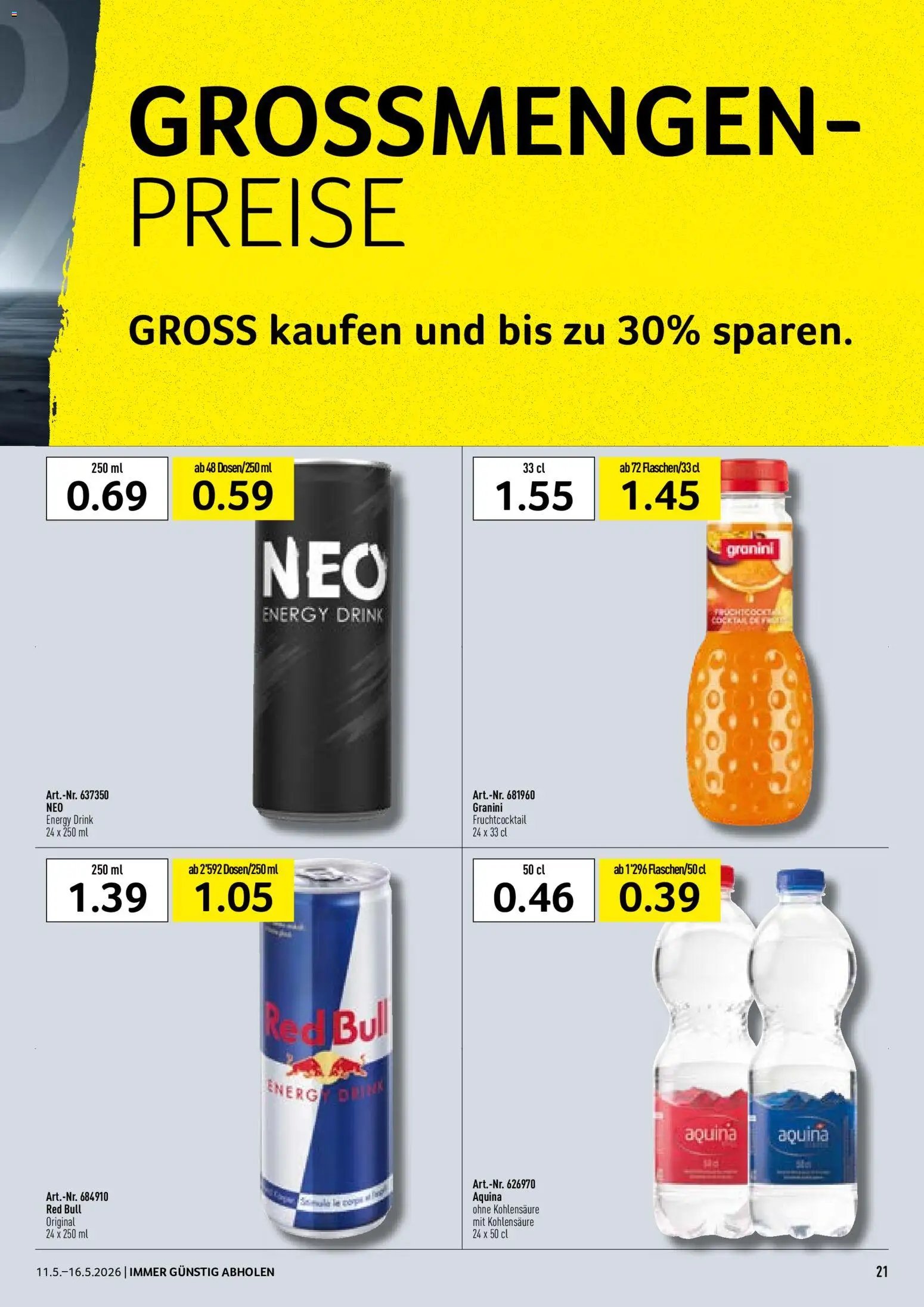 Prodega aktionen (2026-05-11 - 2026-05-16)