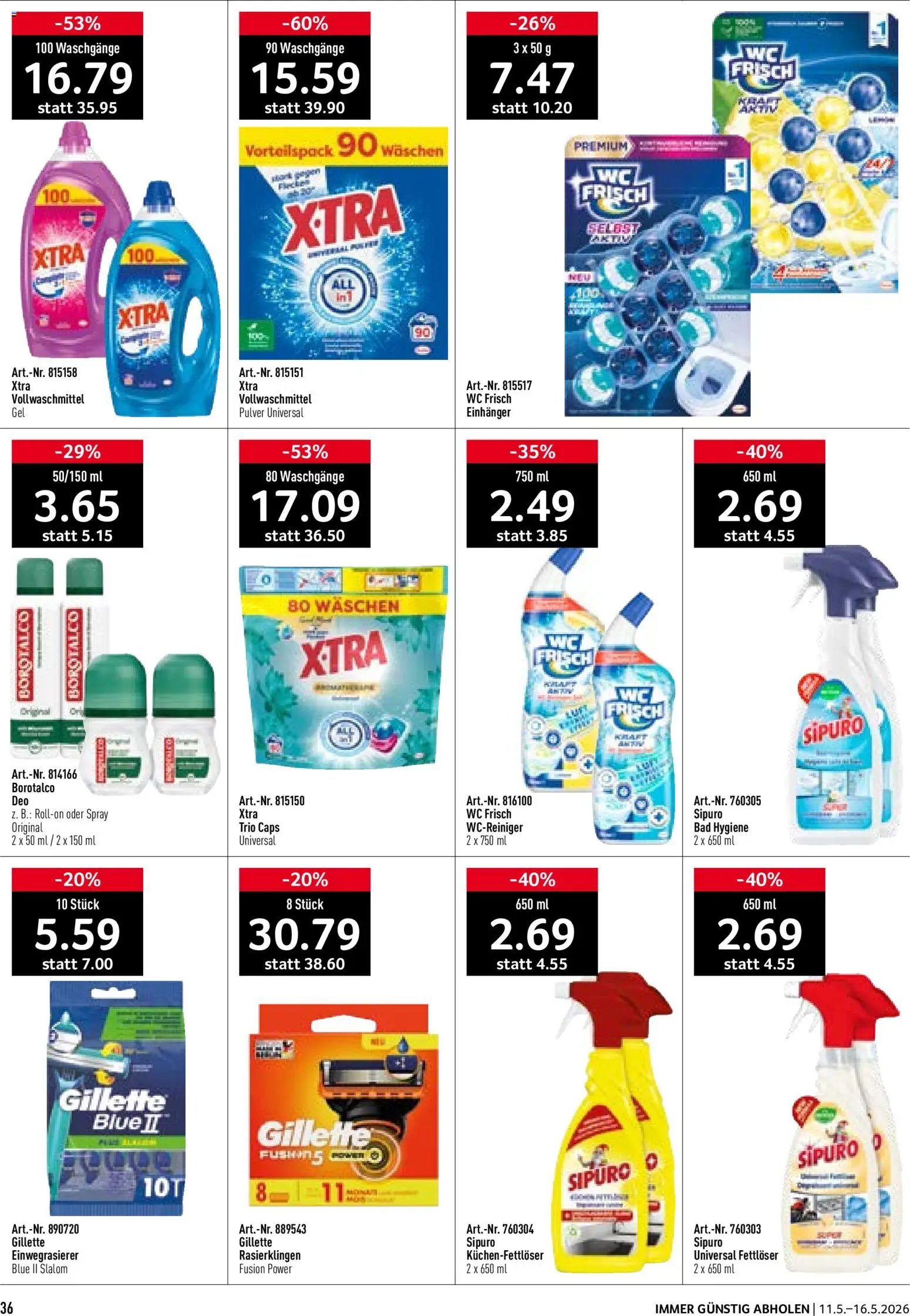 Prodega aktionen (2026-05-11 - 2026-05-16)