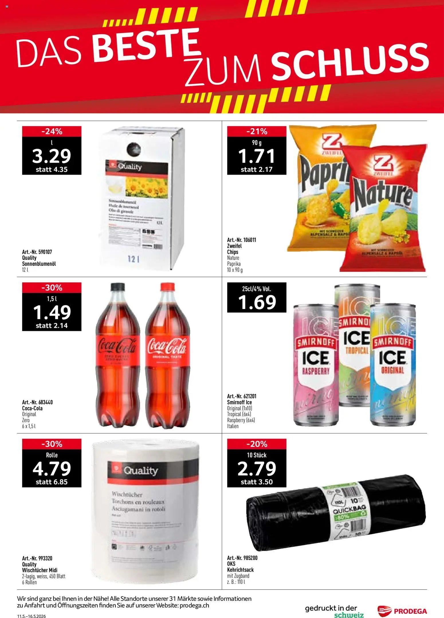 Prodega aktionen (2026-05-11 - 2026-05-16)
